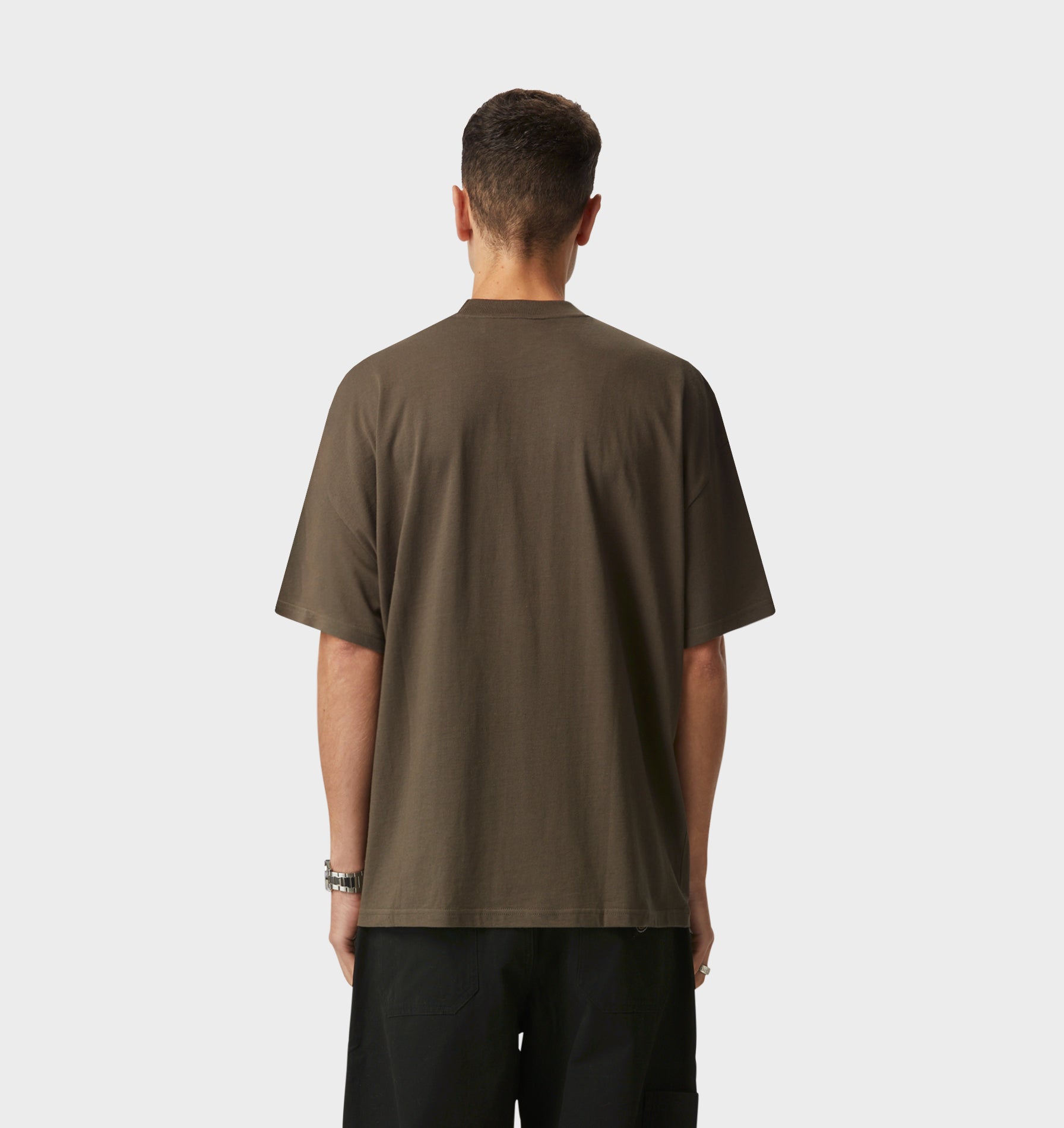 Box Tee - Burnt Olive