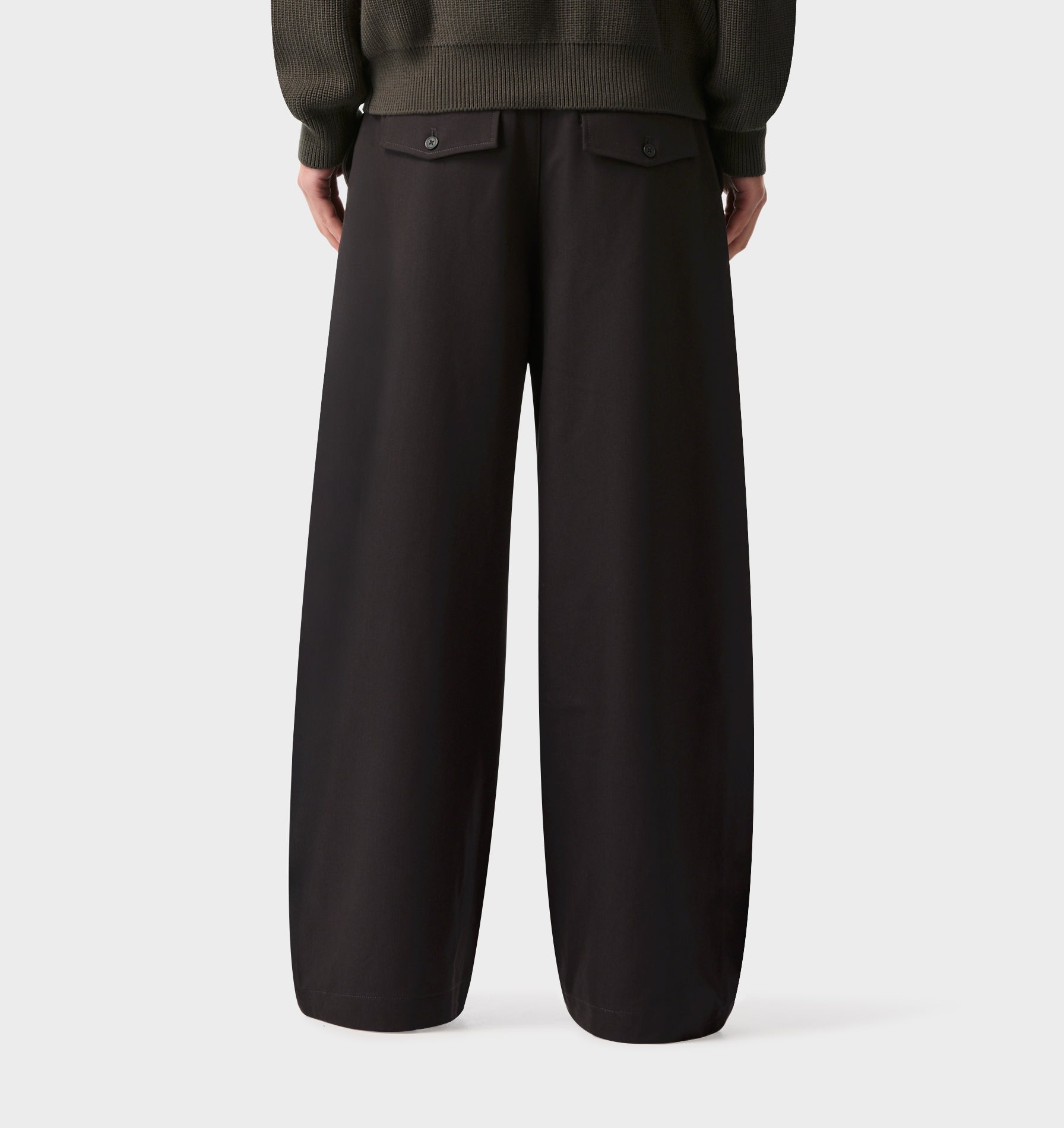 Vermont Pleat Pant - Asphalt