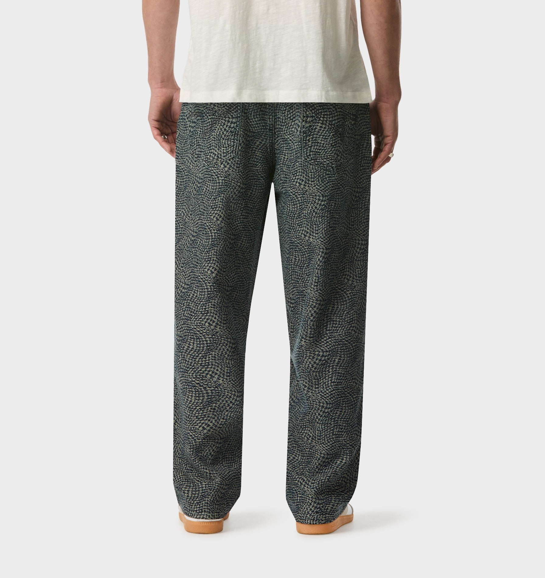 Textured Edgar Denim - Aged Indigo