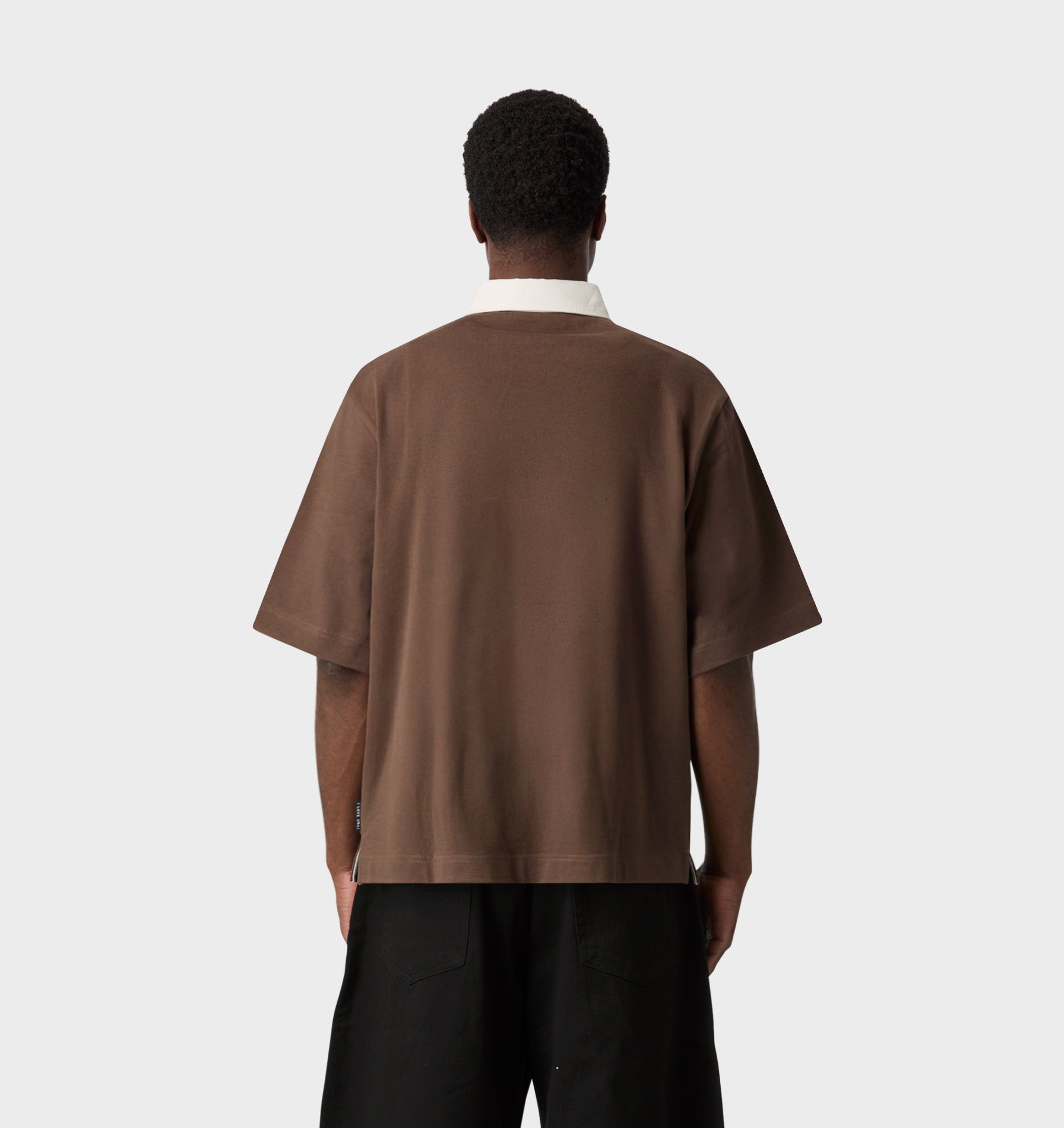 Ardie SS Polo - Fossil Brown