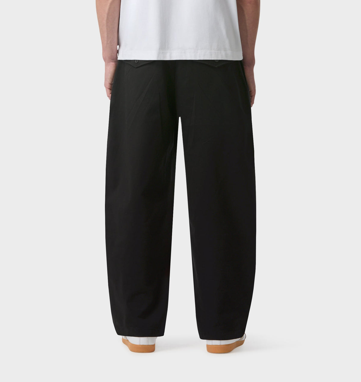 Barrel Leg Pant - Black