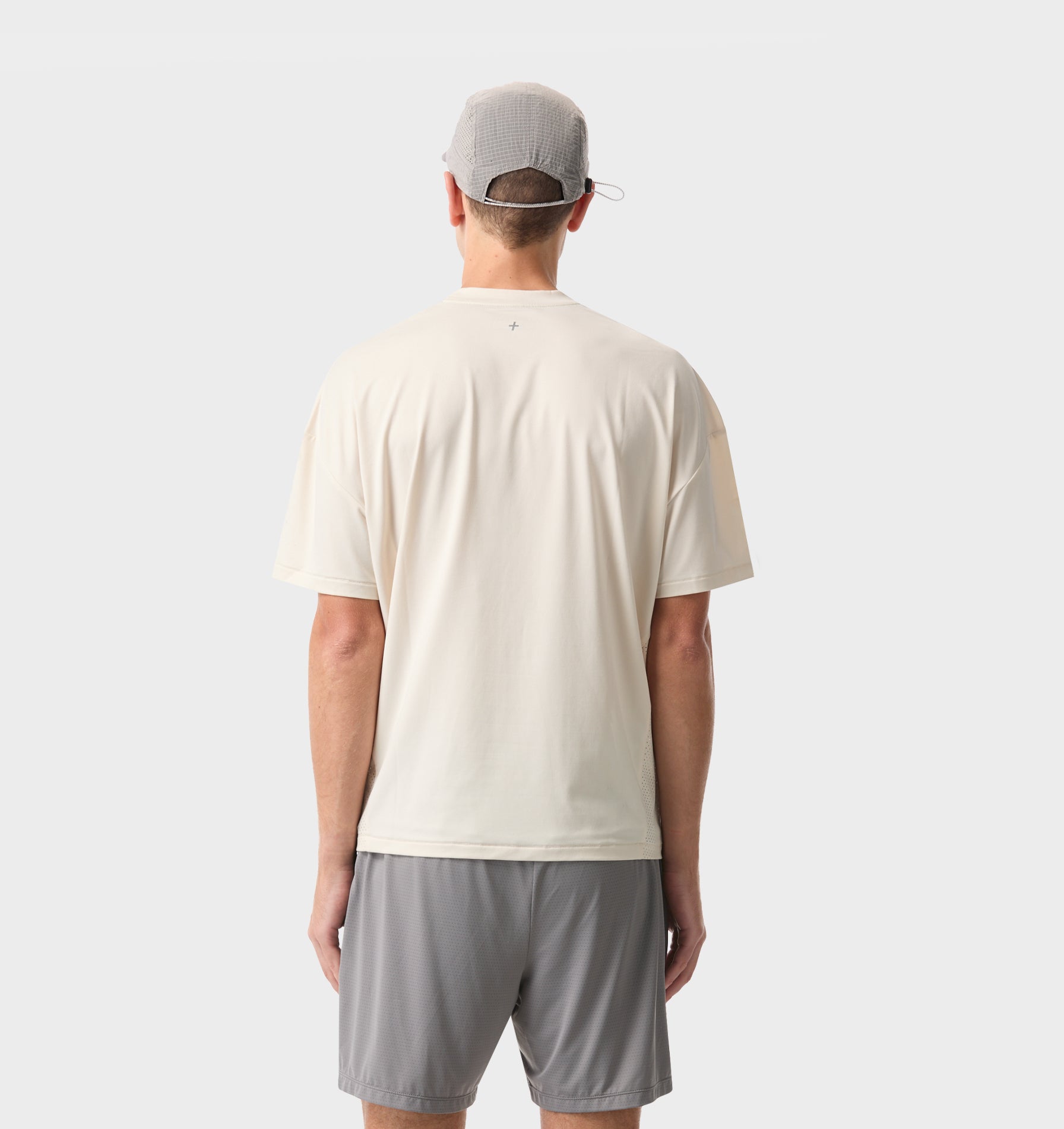 Active Crop Tee - Off White