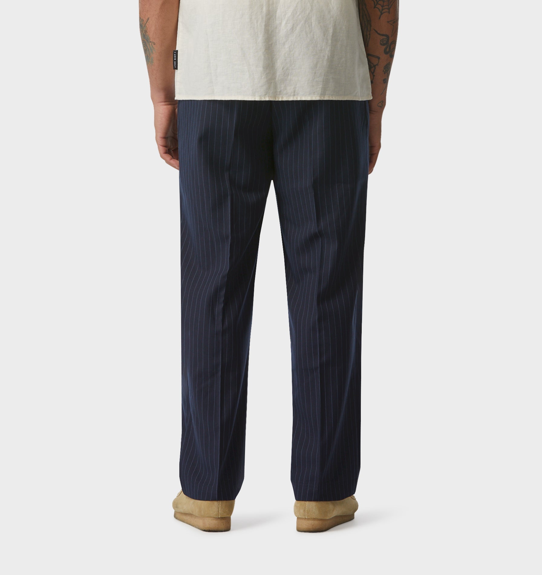 Winston Pant - Blue Pinstripe