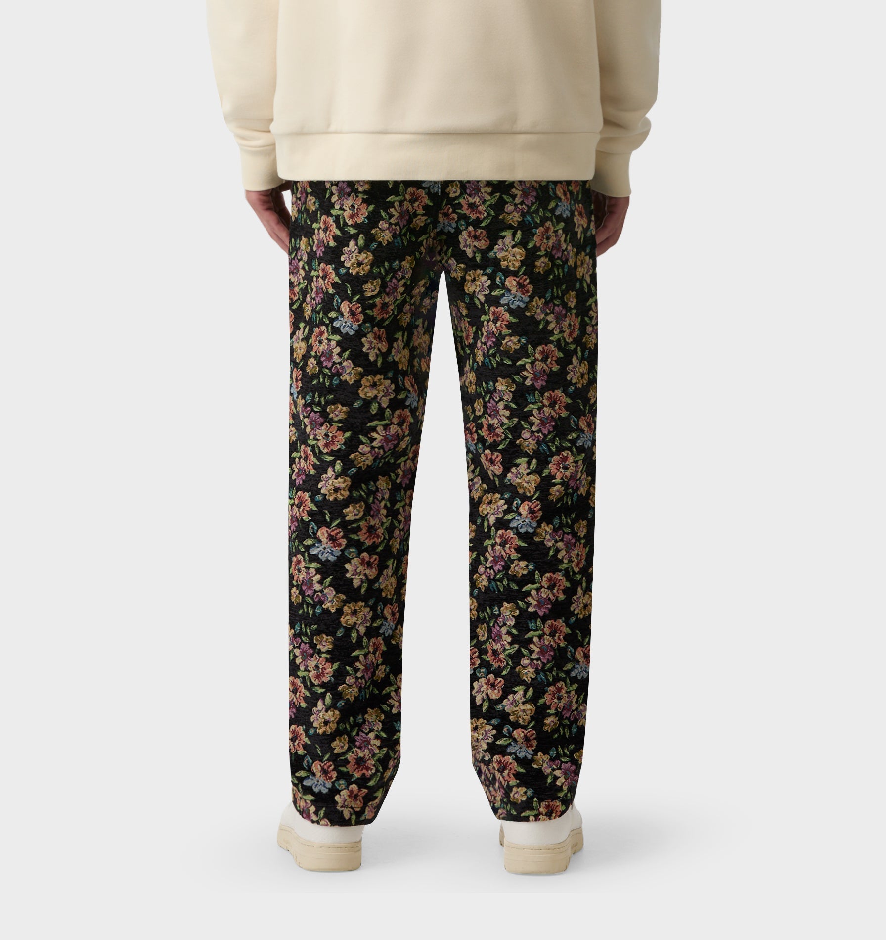 Uniform Straight Pant - Dark Floral