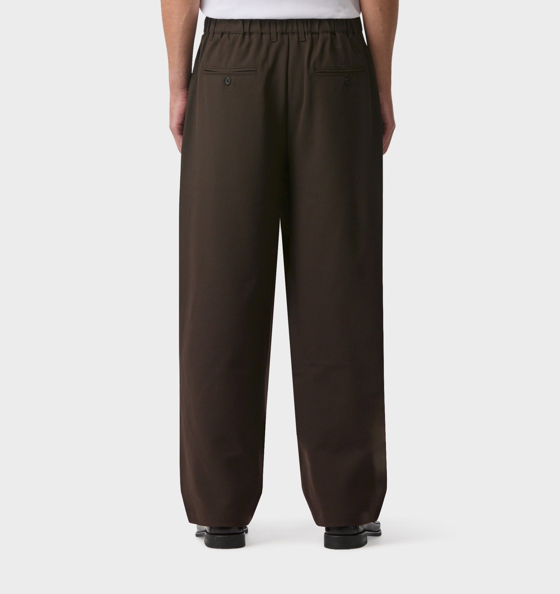 Albert Pleated Pant - Espresso | I Love Ugly US