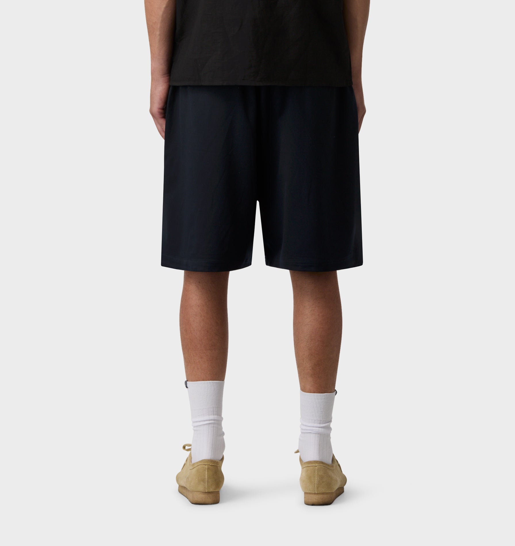 Alby Pleated Short - Navy