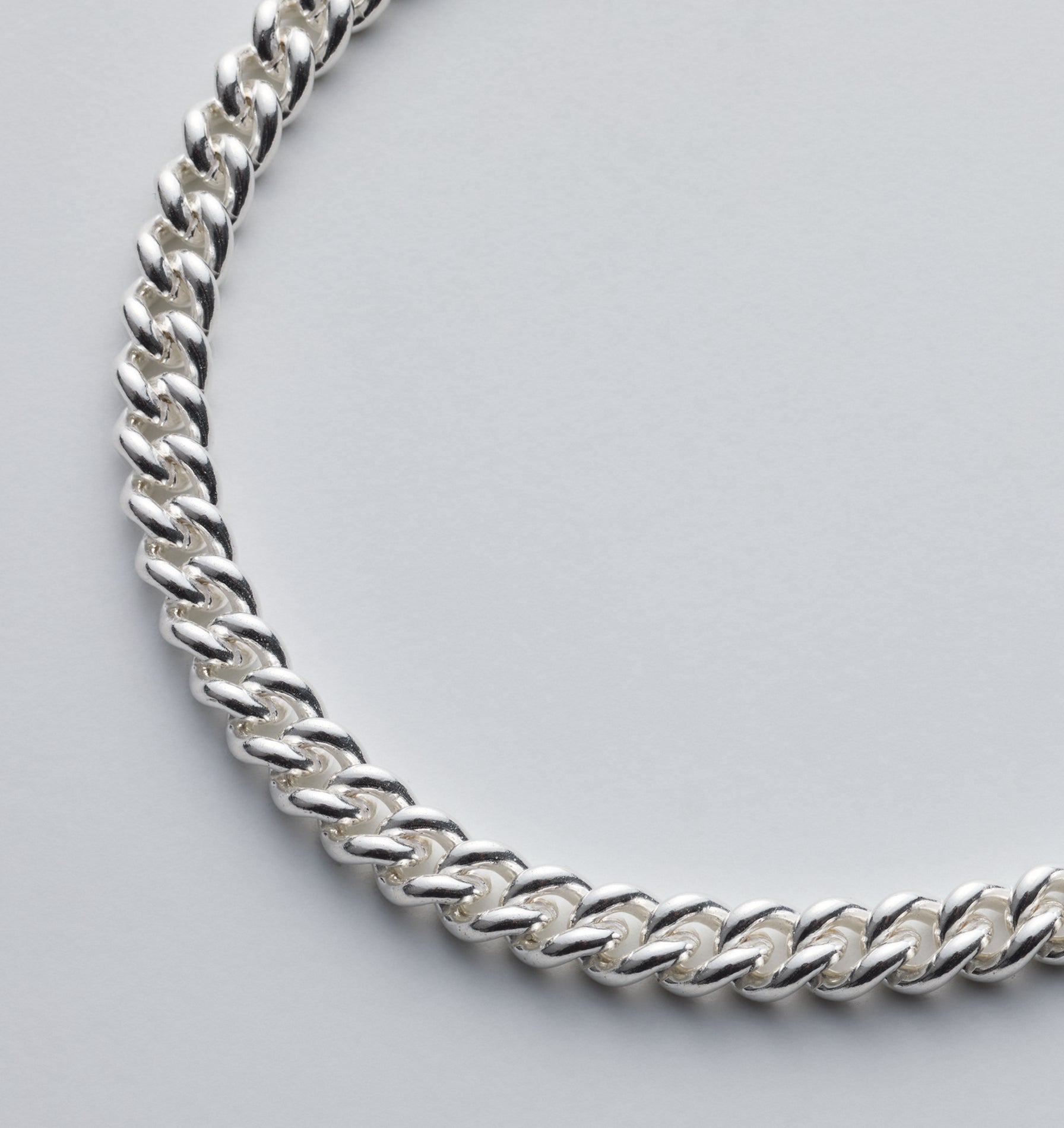 Rolling Cuban Chain - Silver