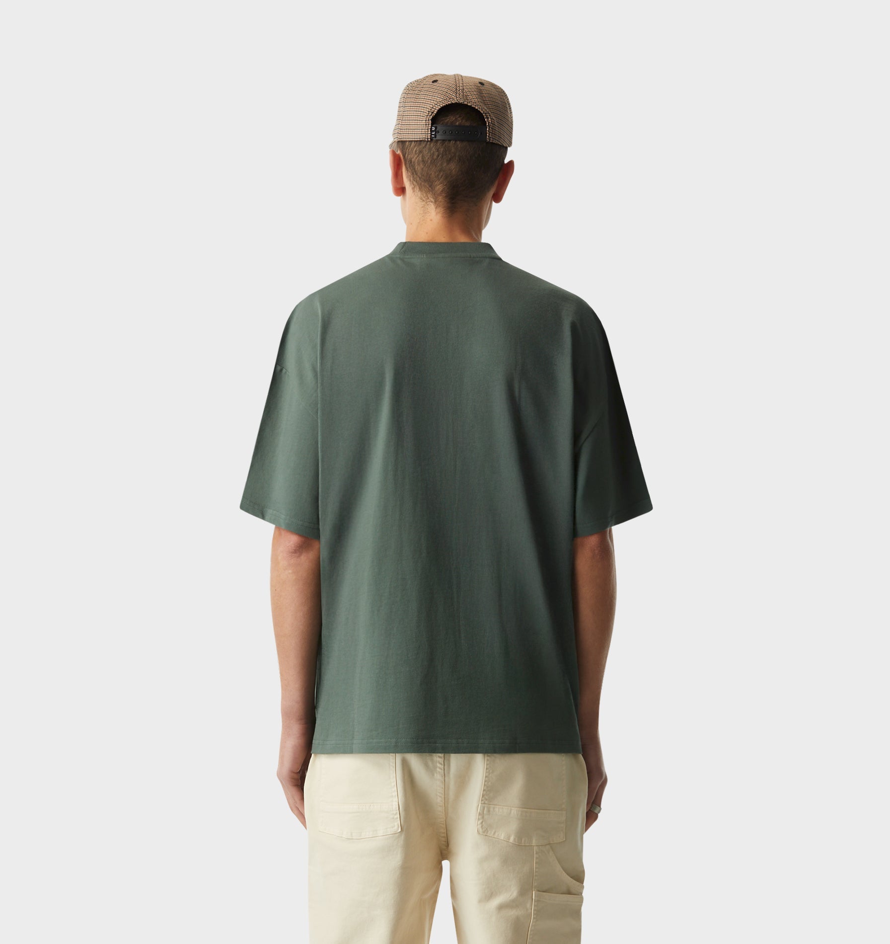 Box Tee 2.0 - Smokey Green