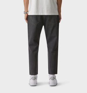 Cropped 90s Denim - Charcoal