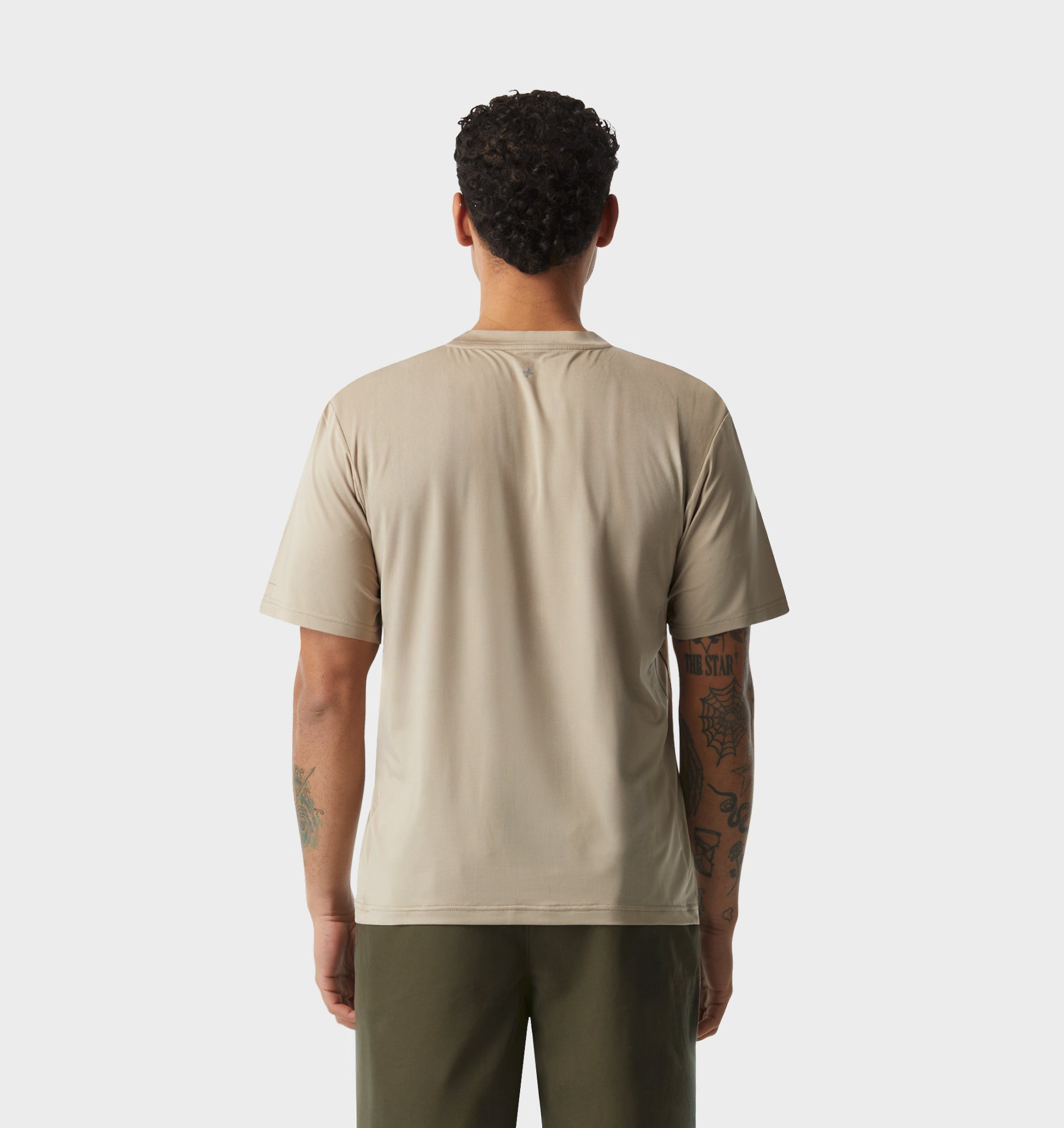 Active Classic Tee - Taupe