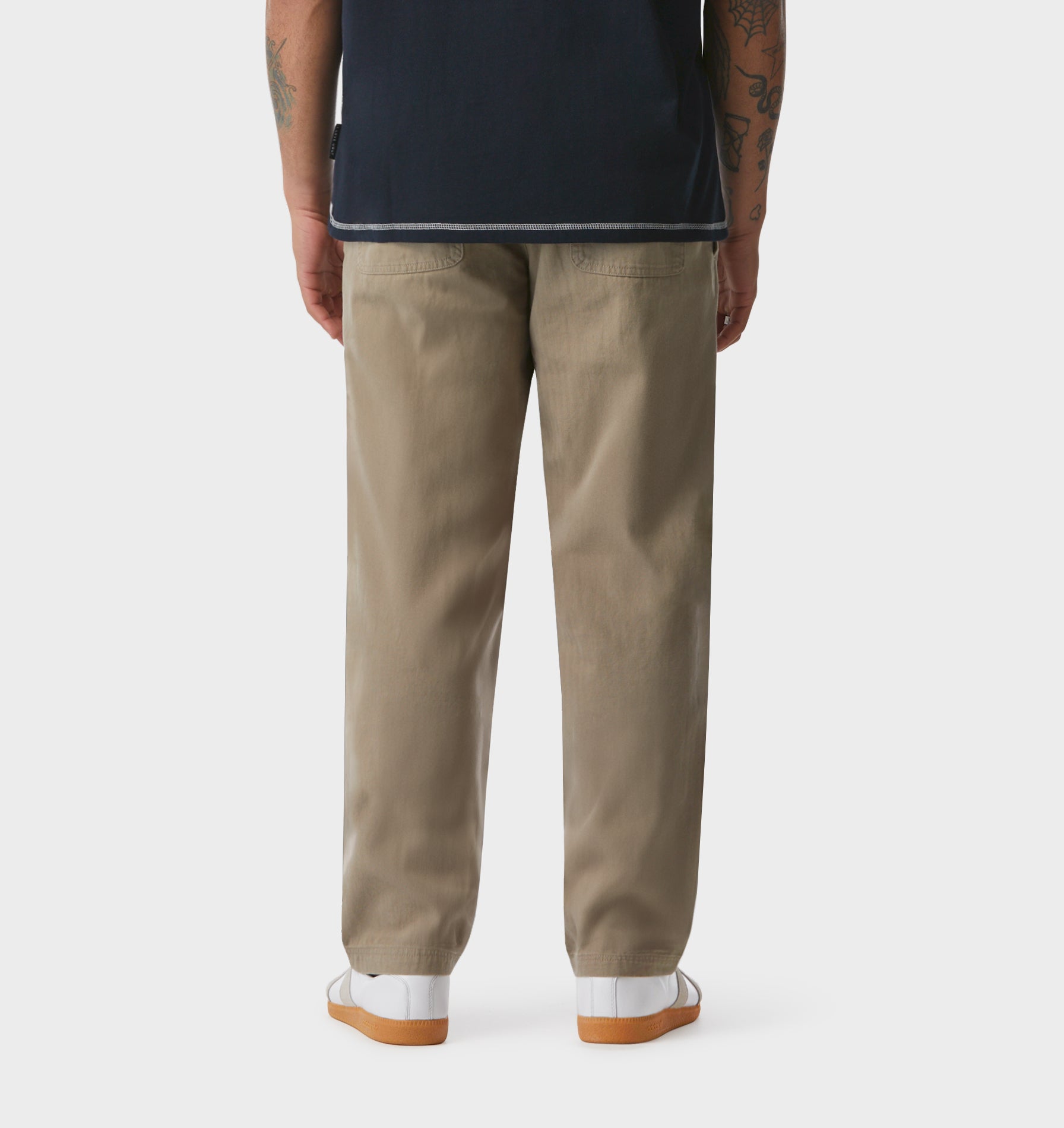 Herringbone Cooper Pant - Taupe