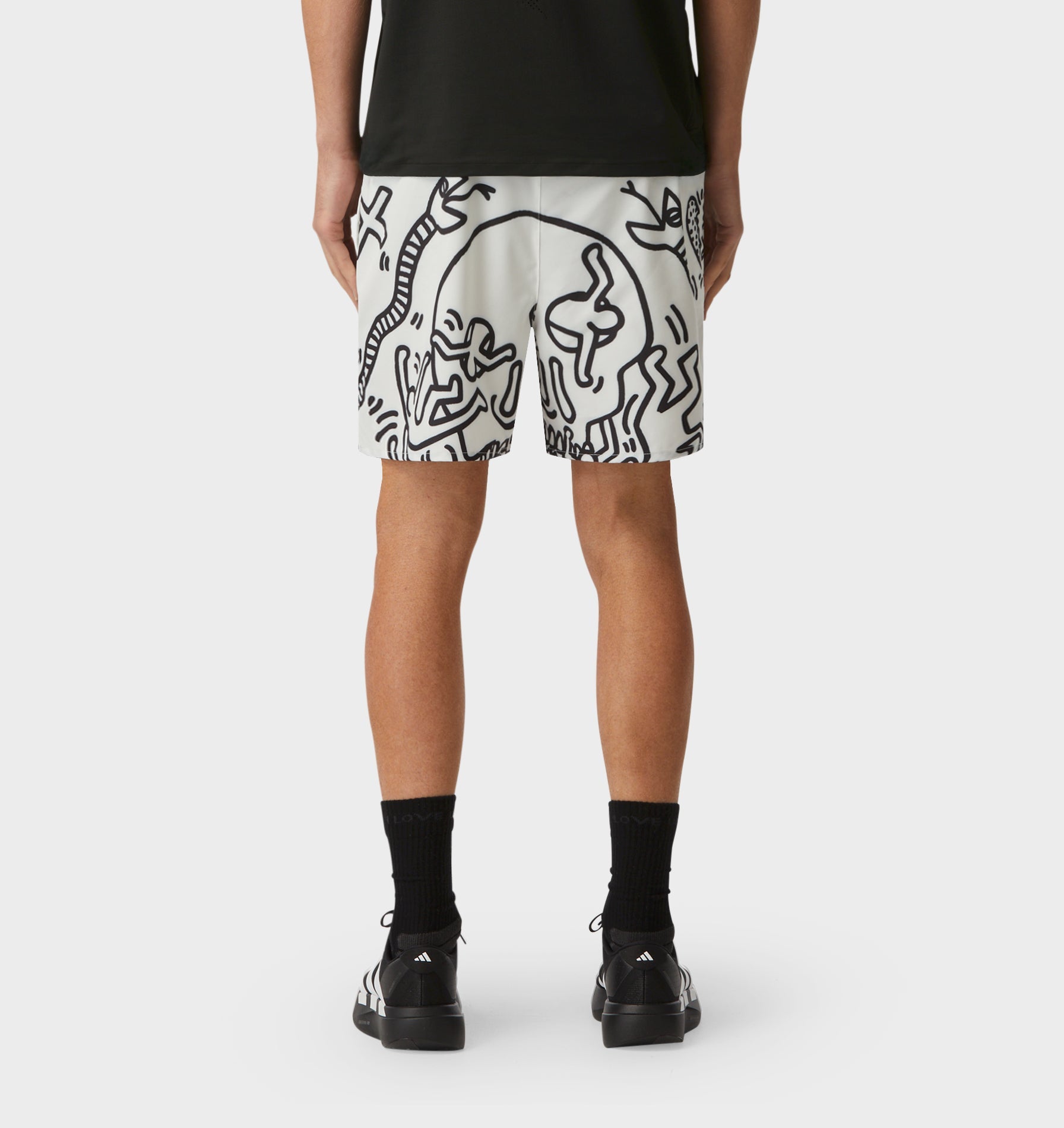 KH Chaos Active 5 Inch Short - Off White