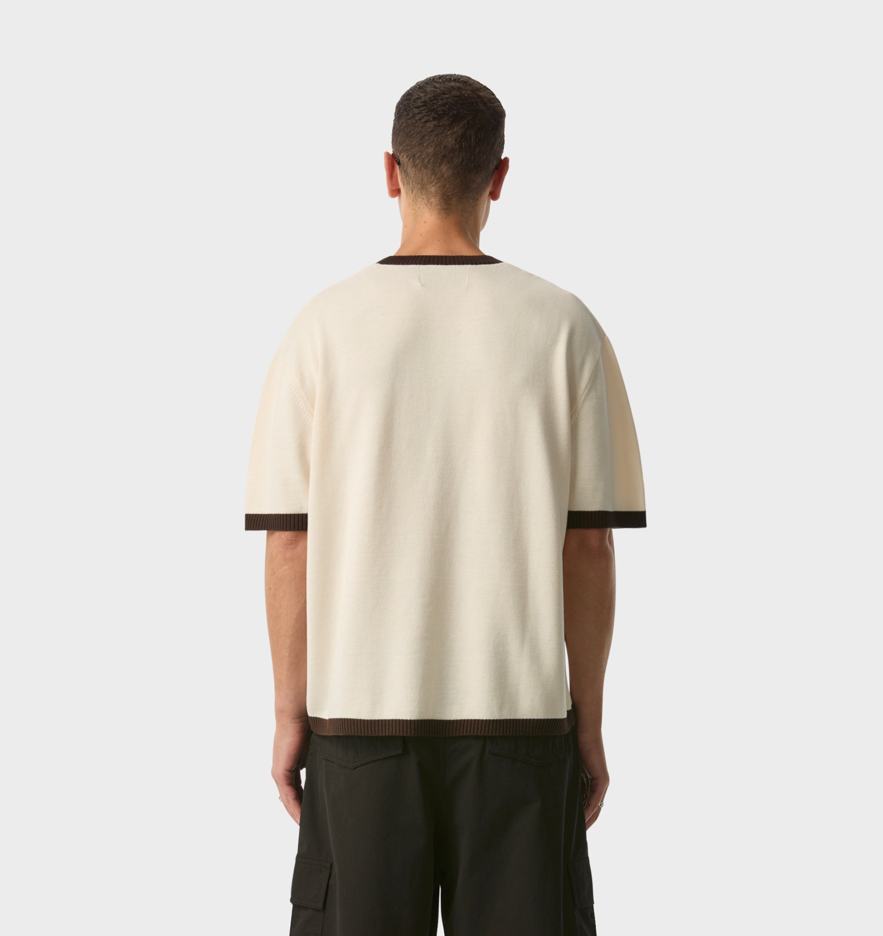 Knit SS Tee - Off White
