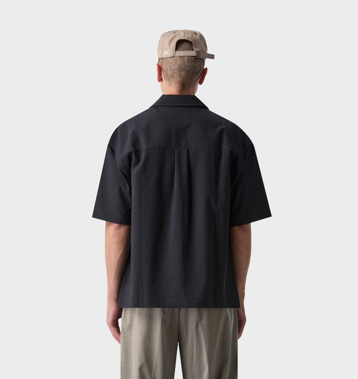Dawson SS Shirt - Navy/Black Check
