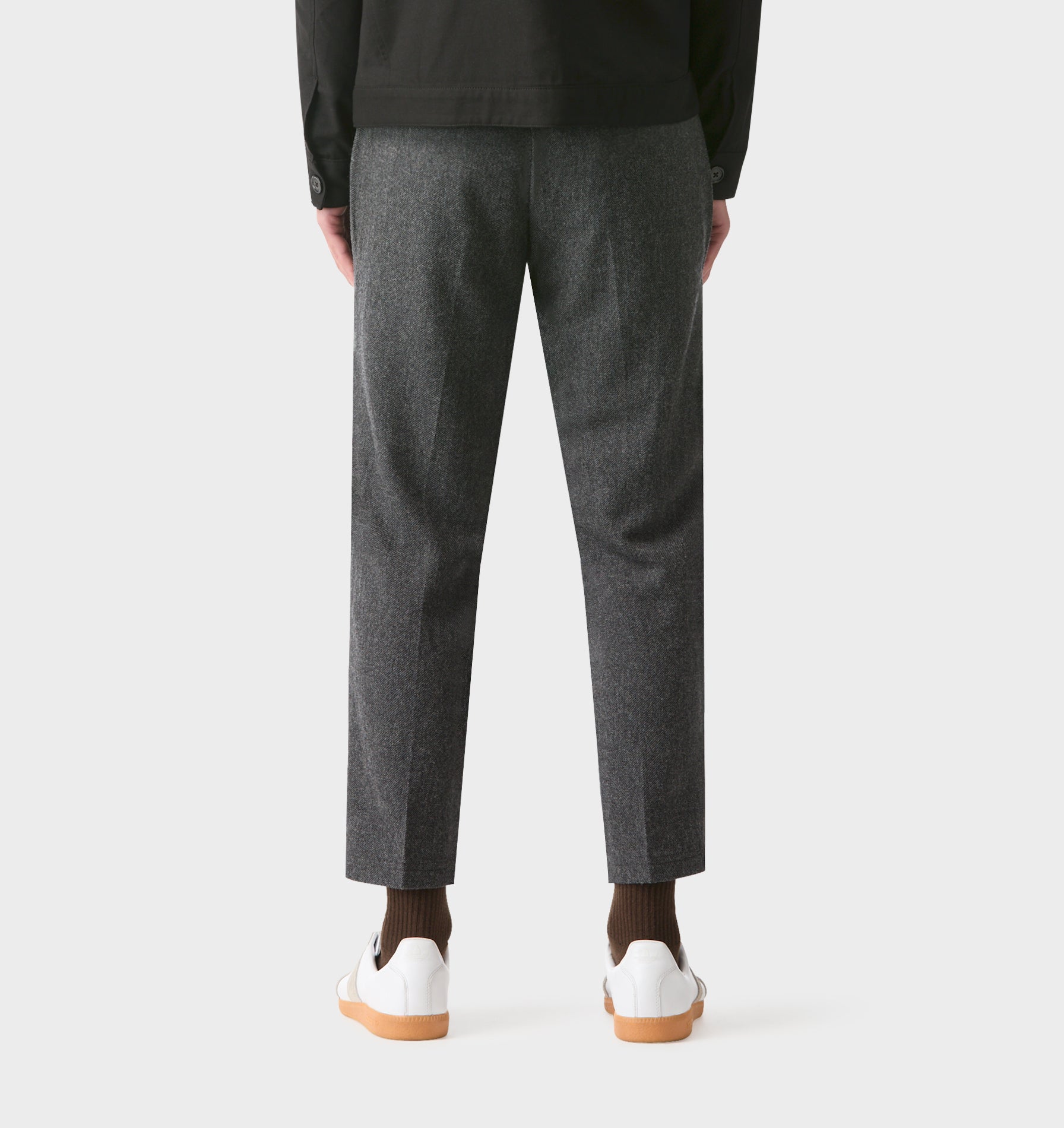 Slim Kobe Pant - Regular - Charcoal Wool