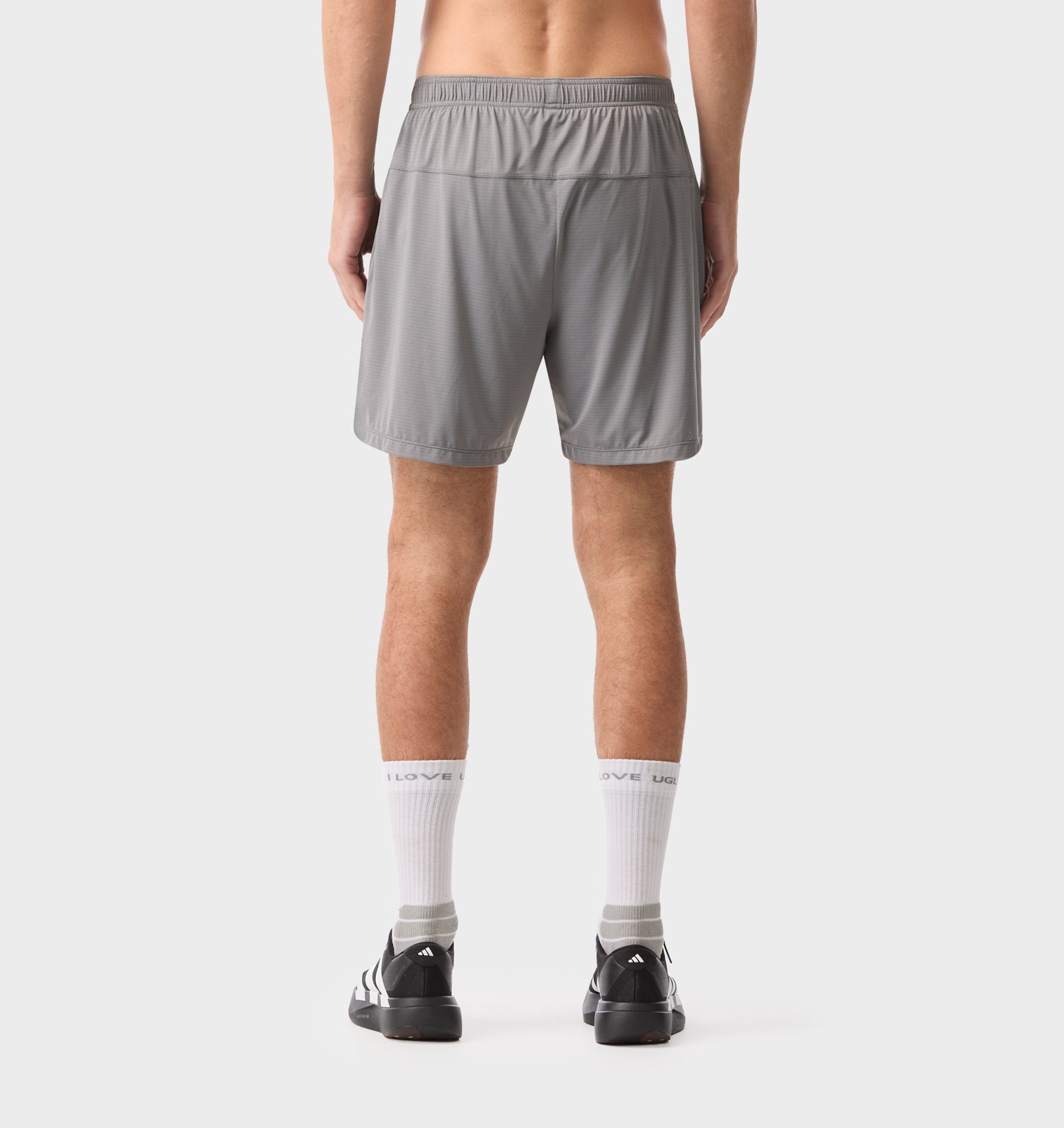 Performance Mesh 2 in 1 Short - Grey