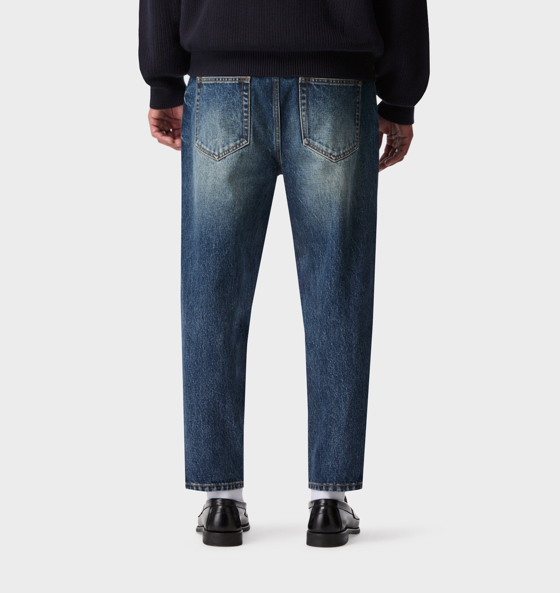 Cropped 90s Denim - Vintage Indigo