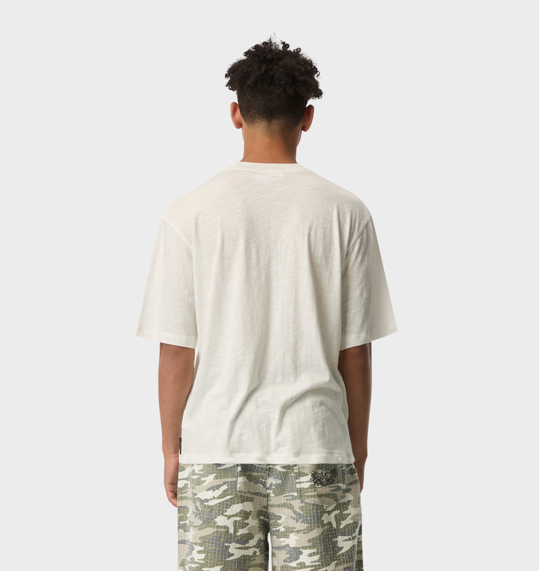 Stardom Slub Isaac Tee - White