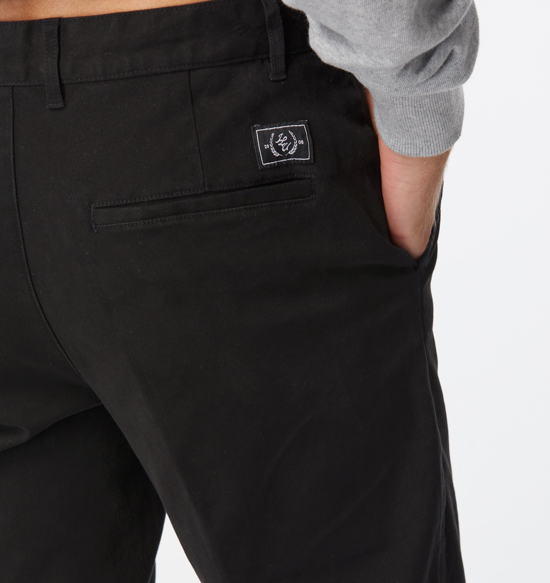 Nicholai Slim Chino - Black