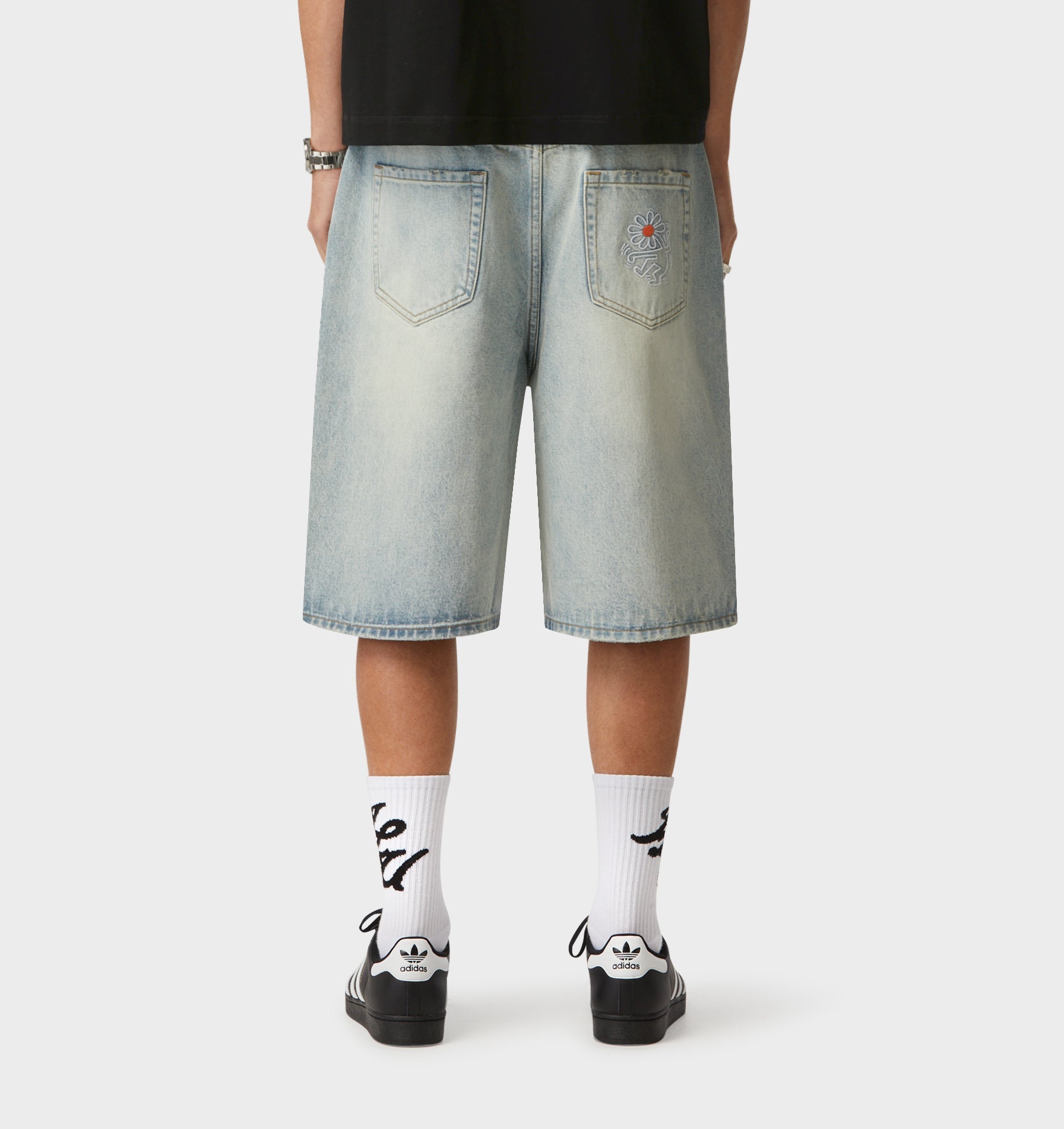 KH Wyatt Short - Light Vintage Blue