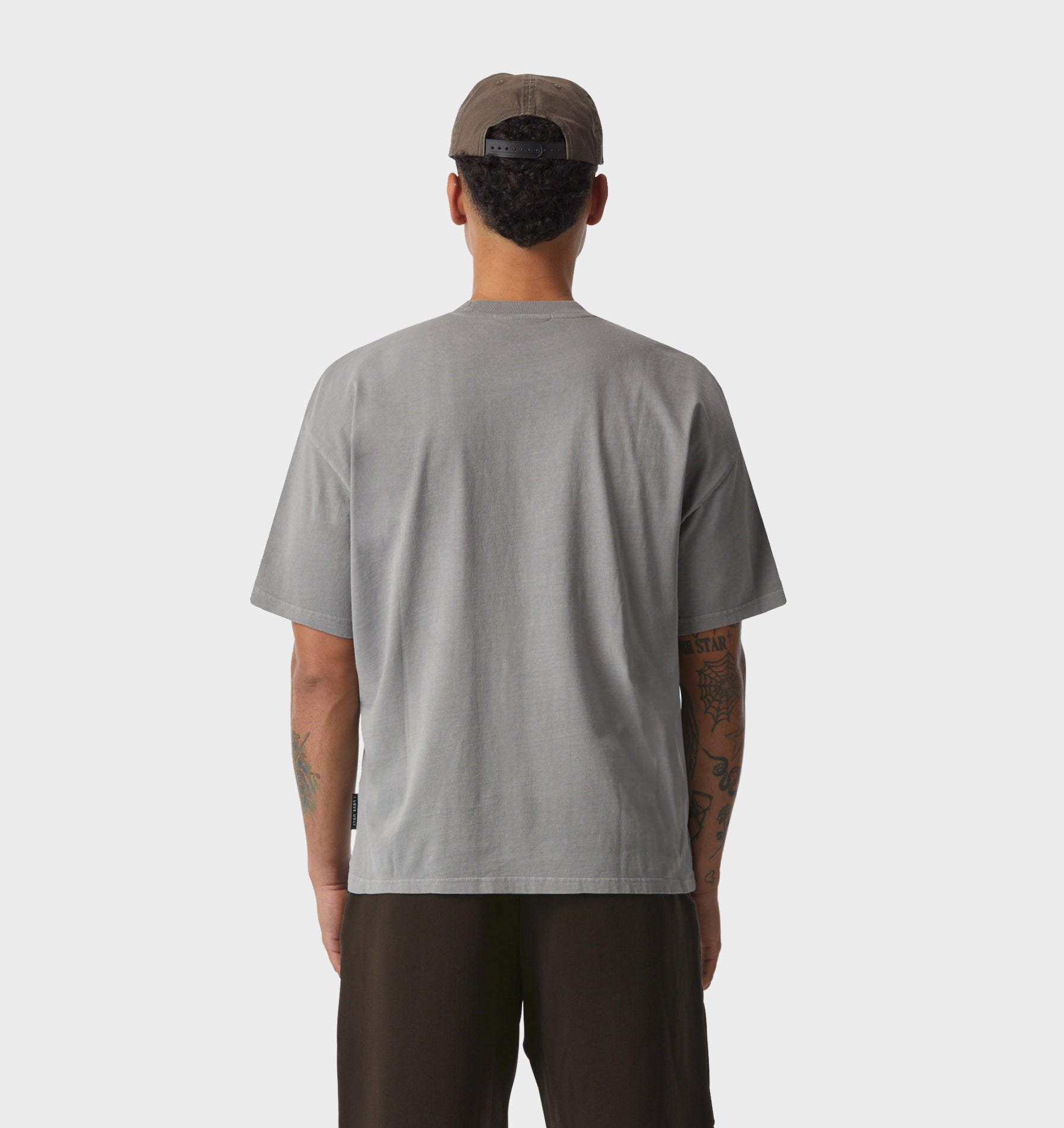 Box Tee 2.0 - Washed Grey
