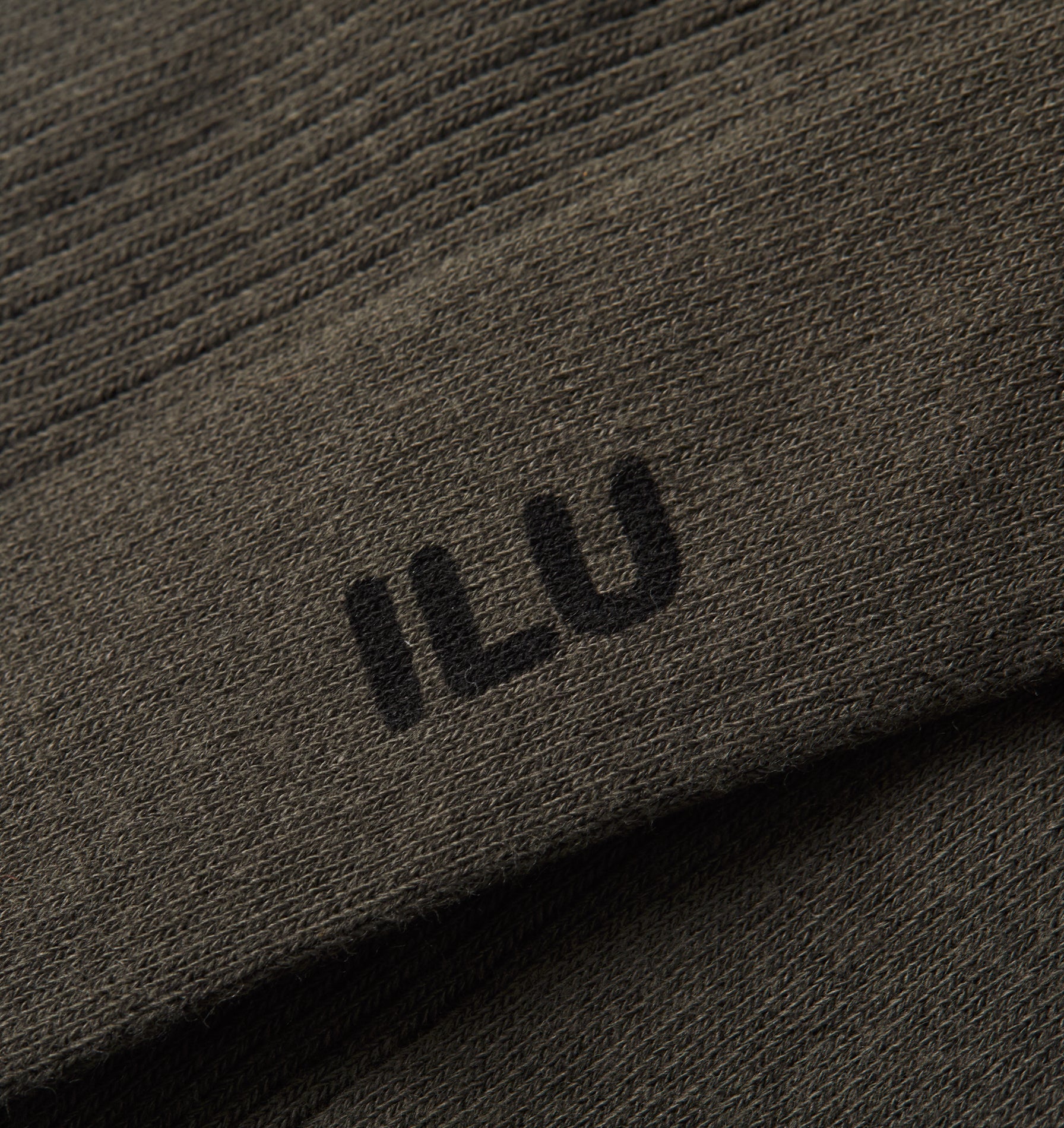 Mid Length Crew Sock - Burnt Olive