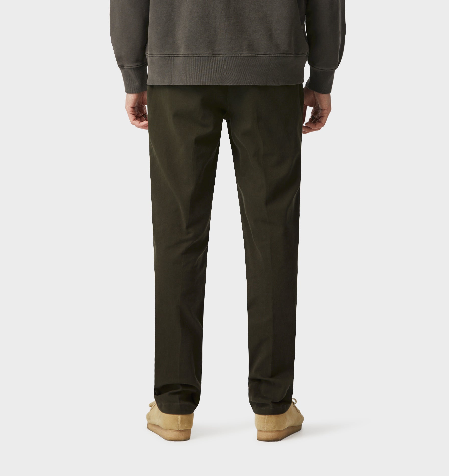 Nicholai Slim Chino - Burnt Olive