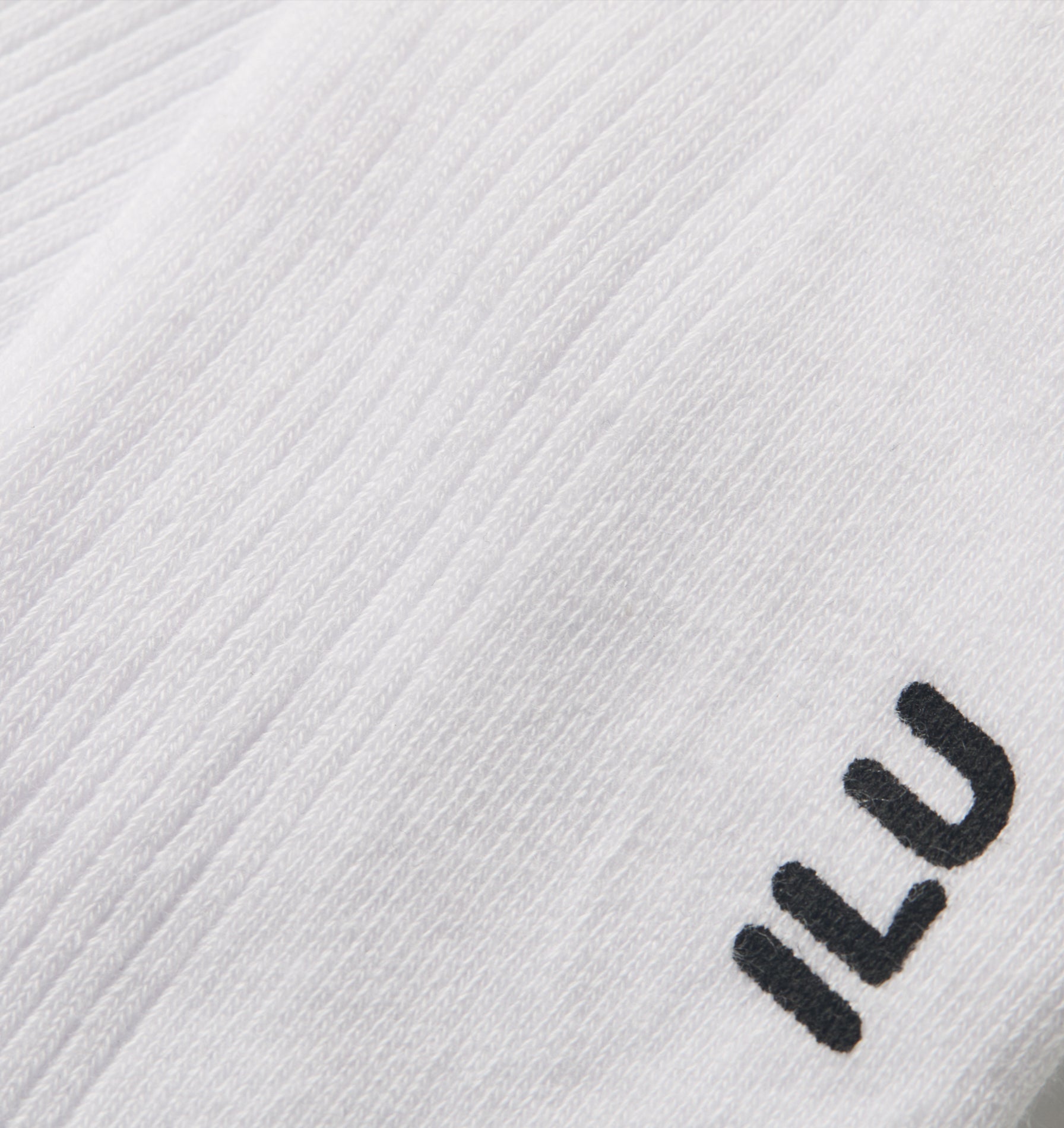 Mid Length Crew Sock - White