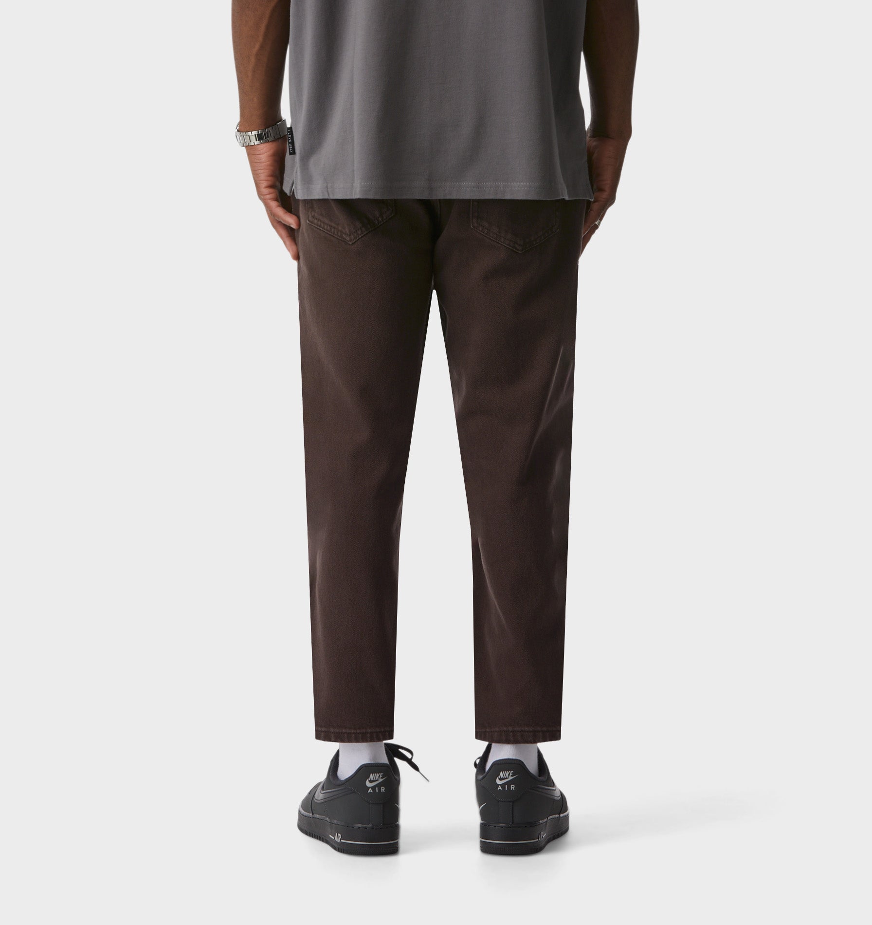 Cropped 90s Denim - Espresso