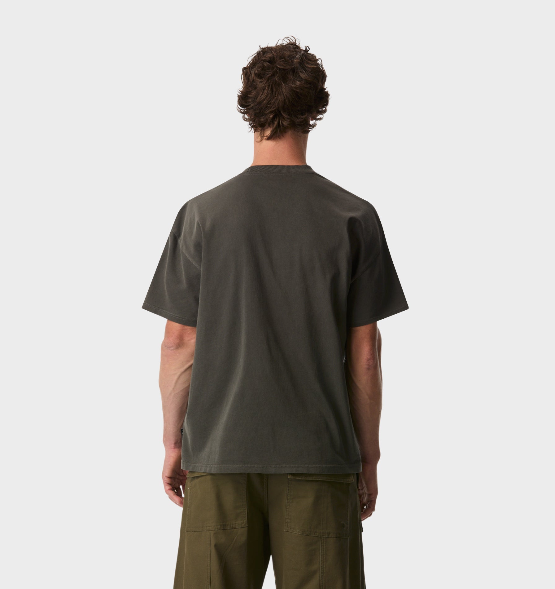 Box Fit Tee in Washed Black | I Love Ugly US