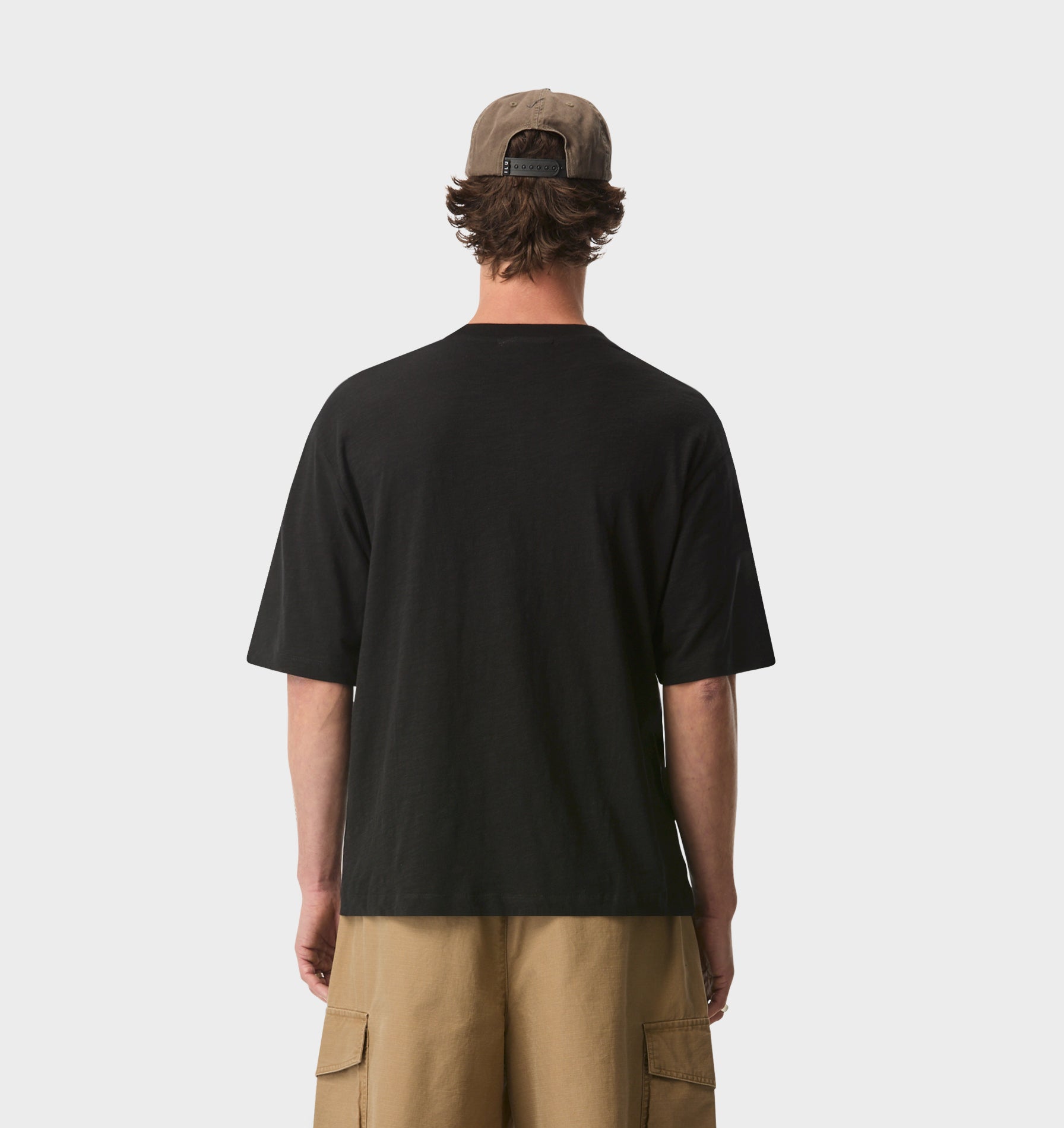 Slub Isaac Tee - Black