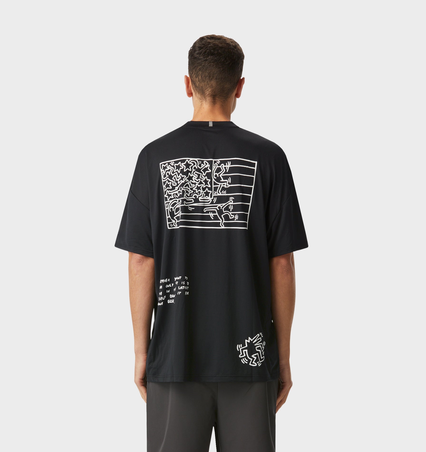KH Whatever Active Box Tee - Black