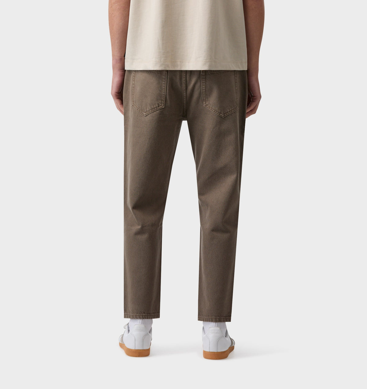 Cropped 90s Denim - Mocha