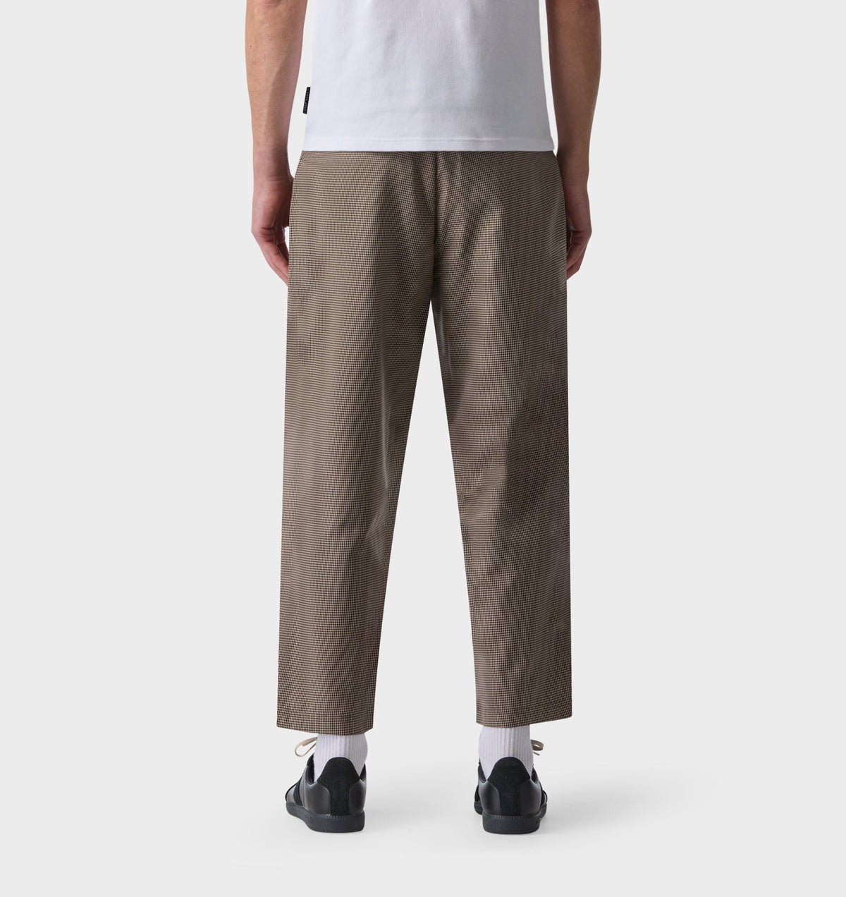 Kobe Pant - Grey Houndstooth