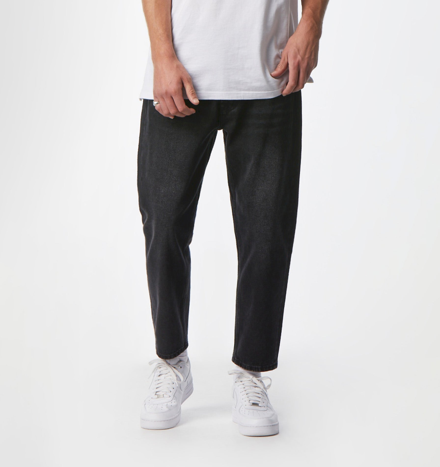 Cropped 90s Denim Pant in Espresso Brown | I Love Ugly US