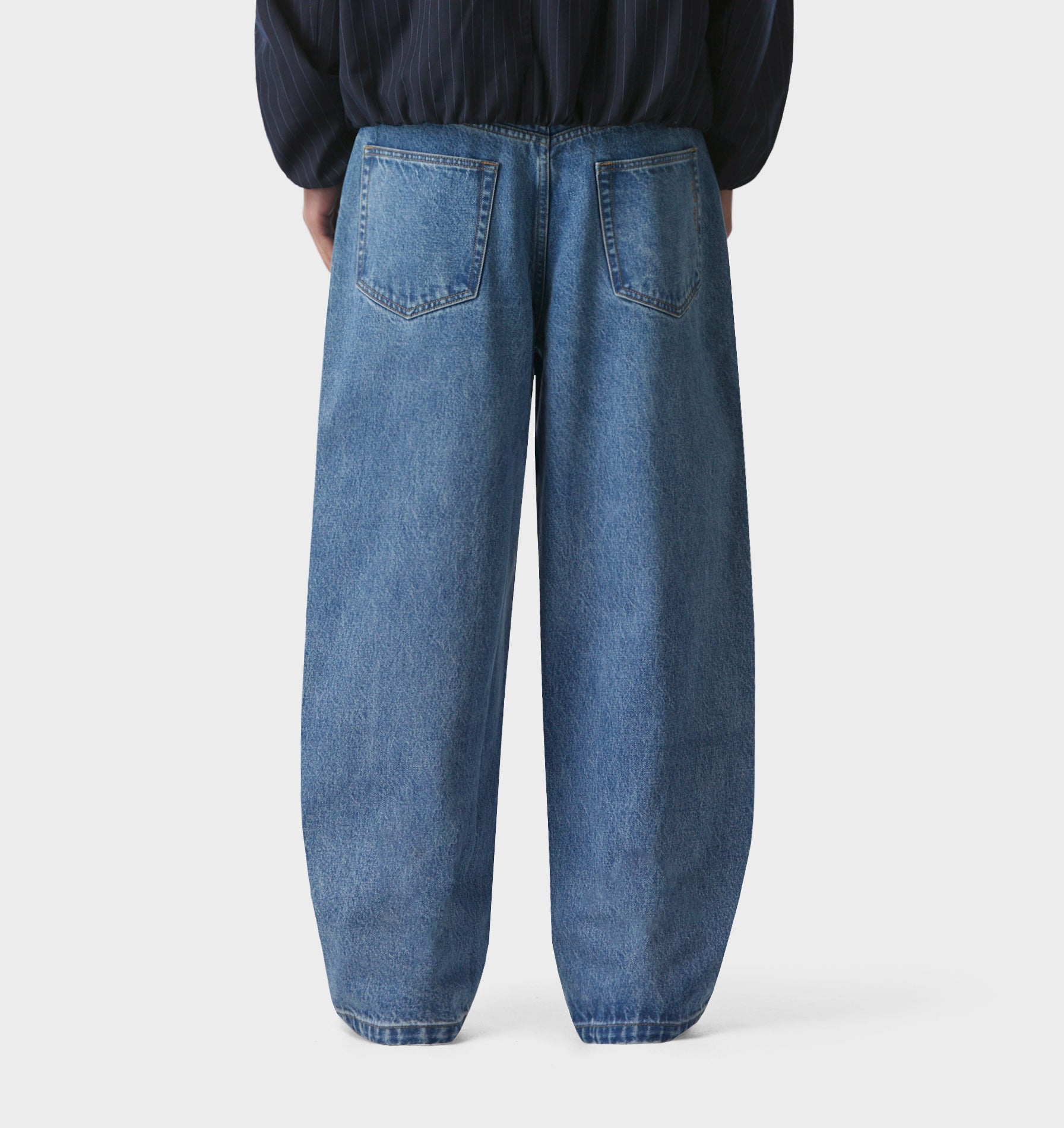 Balloon Denim in Washed Vintage Blue | I Love Ugly US