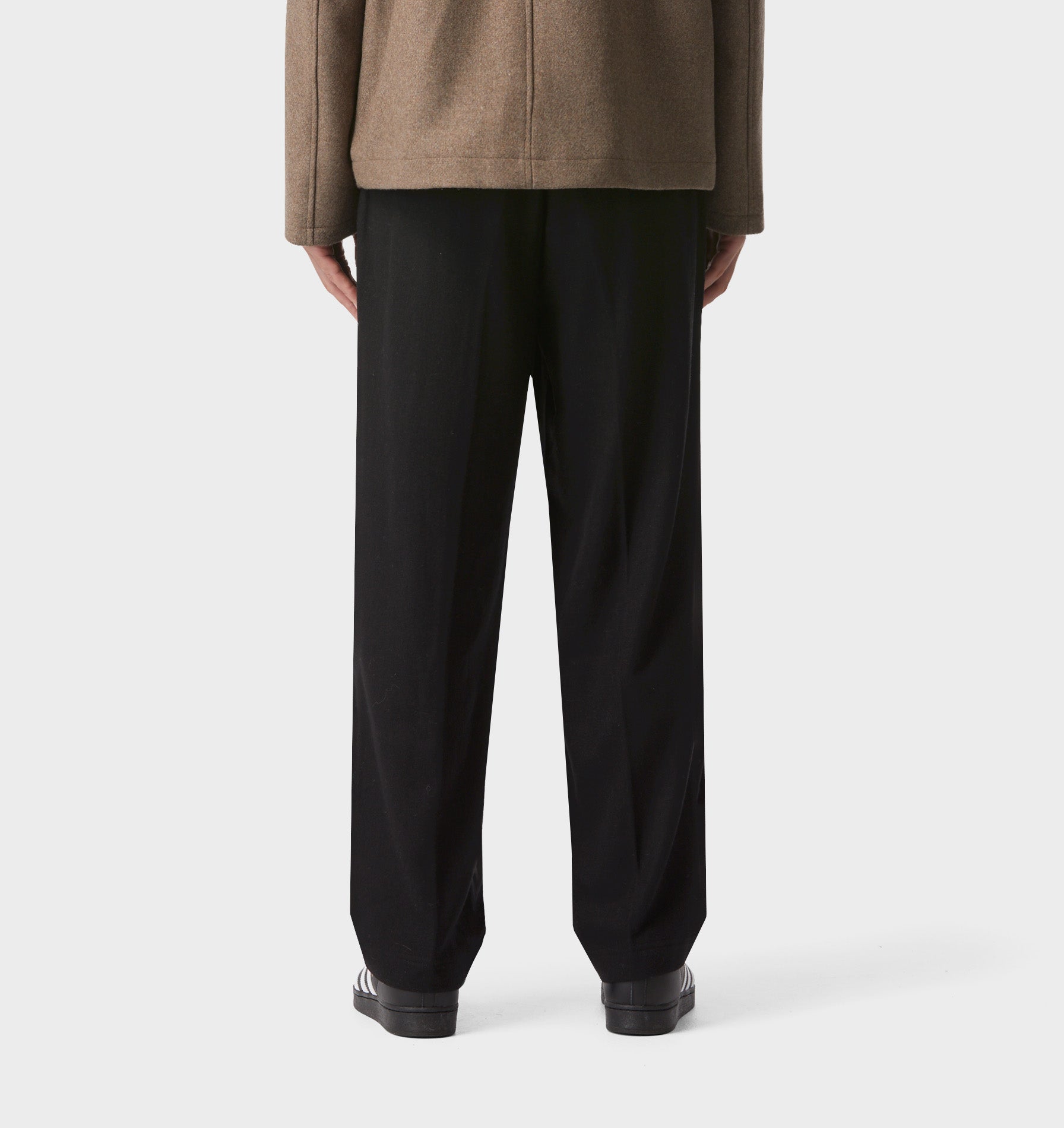 Winston Pant - Black Wool