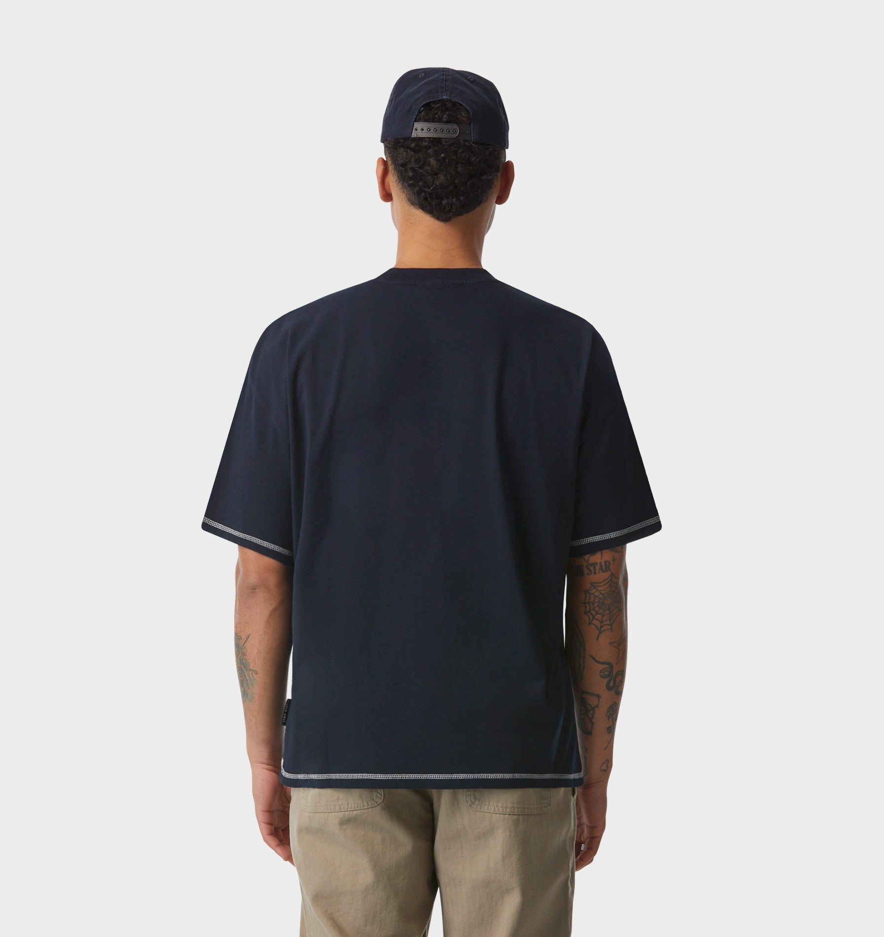 Quality Goods Box Tee 2.0 - Midnight Navy
