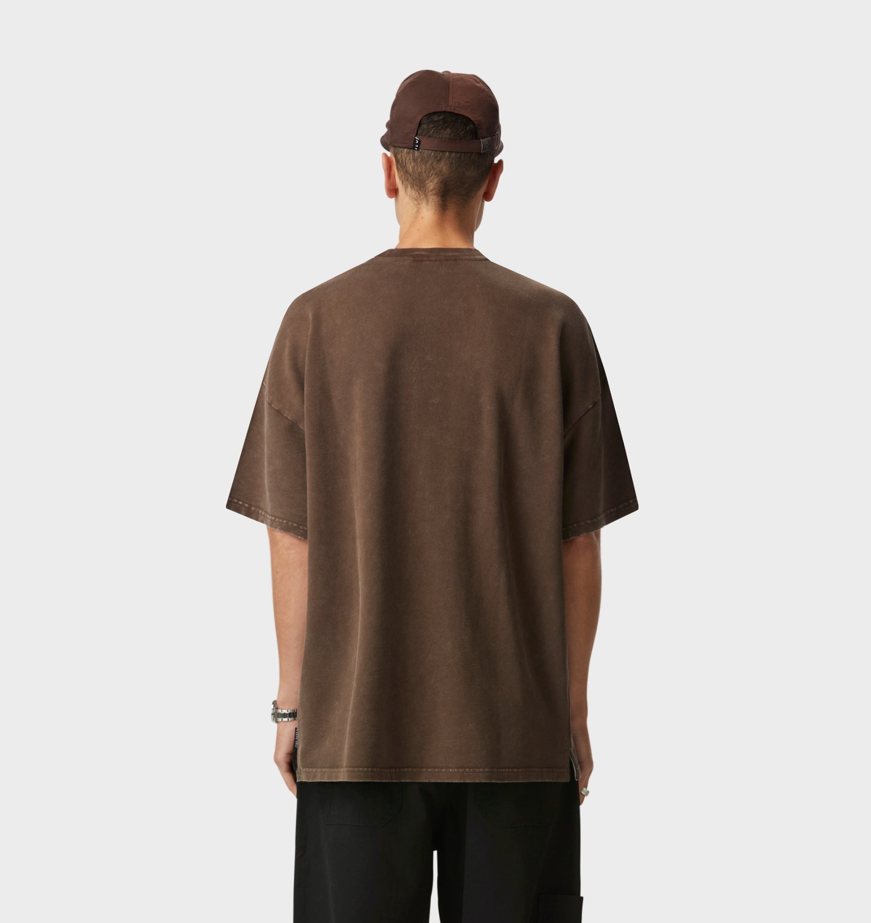 Heavy Box Tee - Aged Espresso