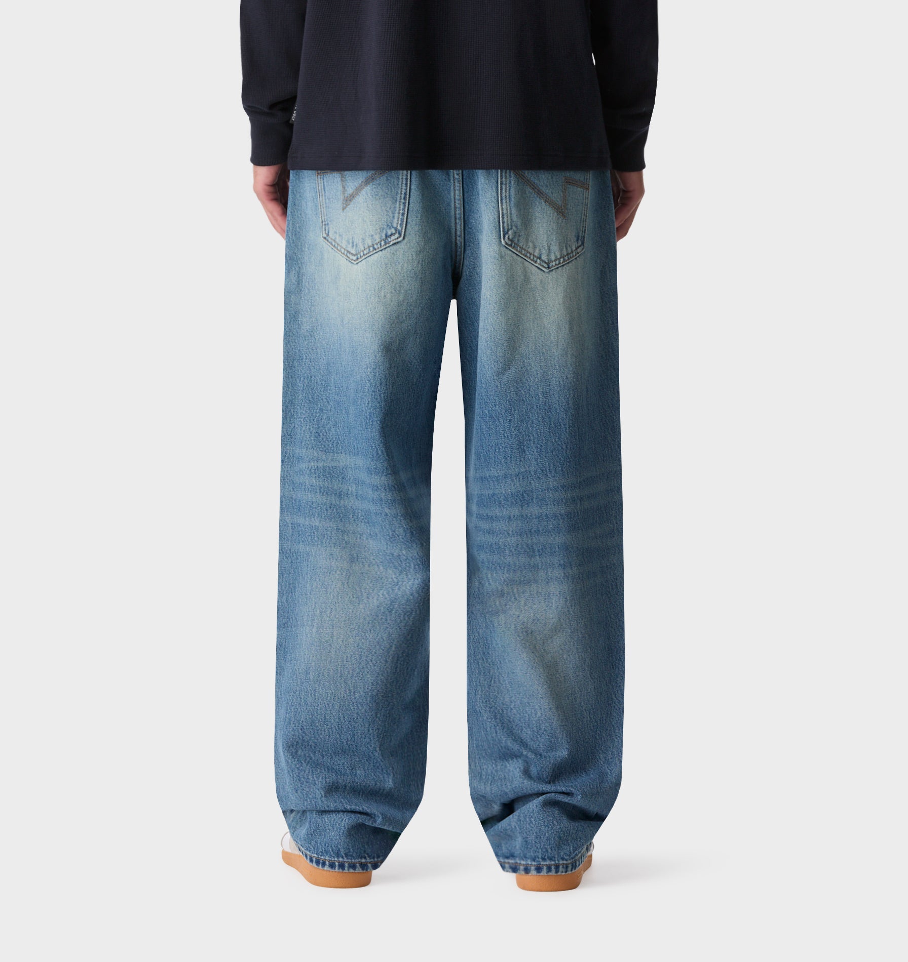 Edgar Wide Denim - Vintage Blue | I Love Ugly US