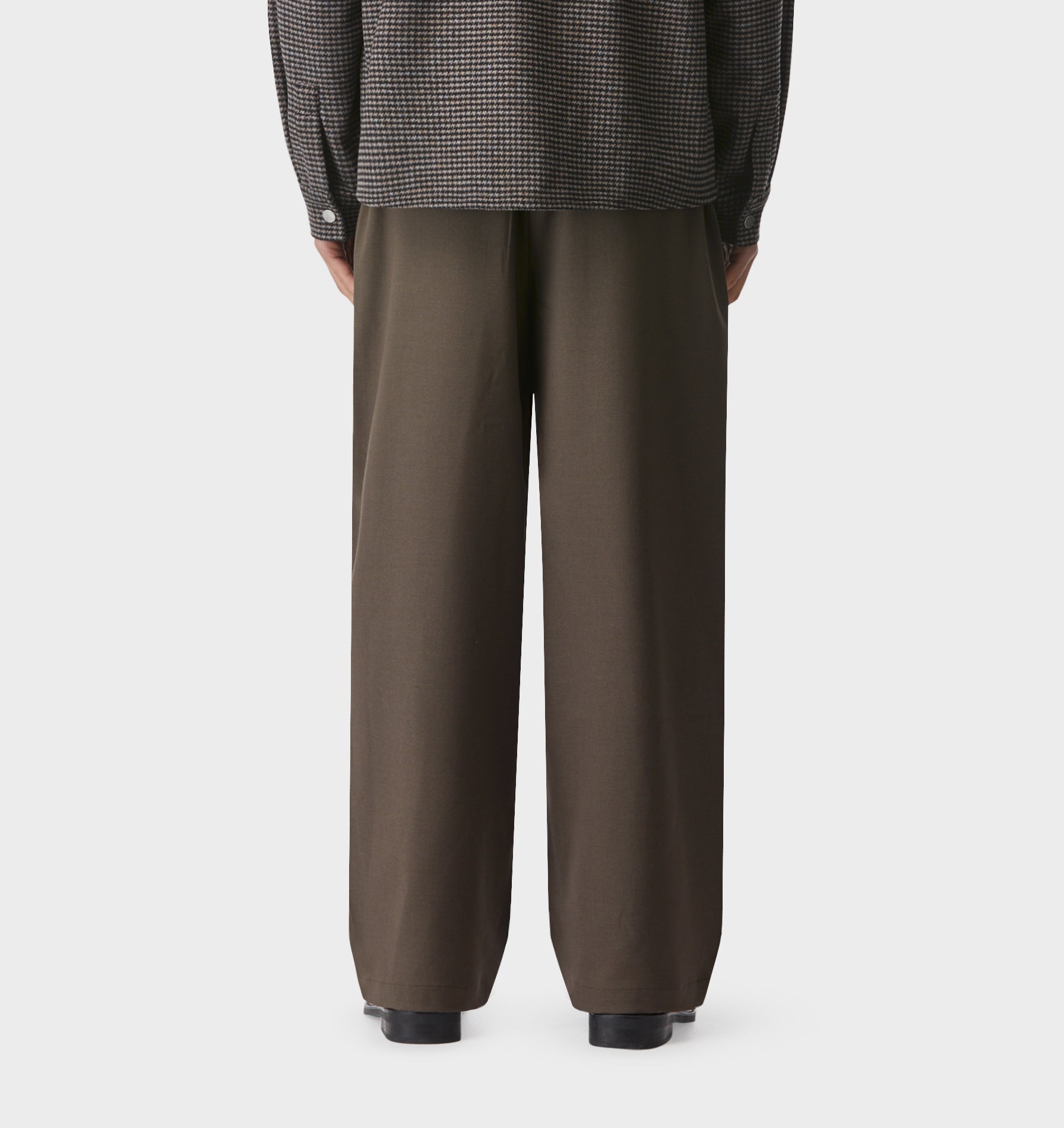 Albert Pleated Pant - Mushroom