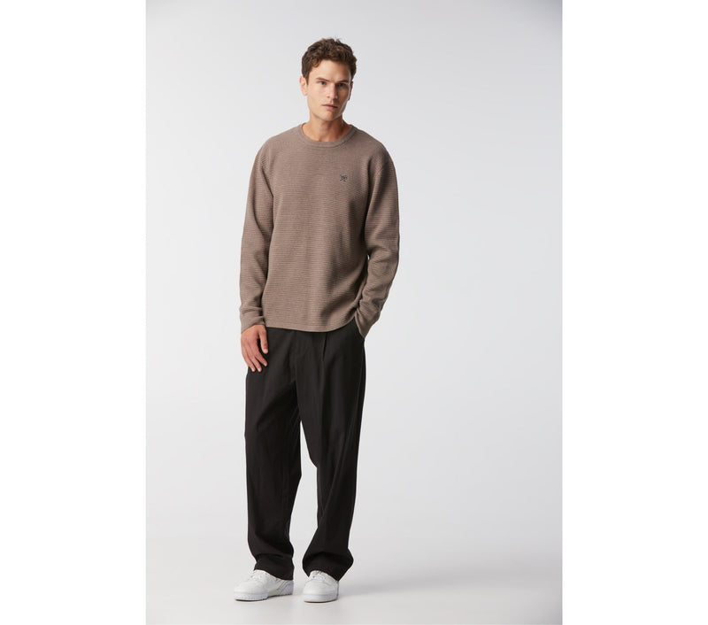 Mid Weight Sweater - Taupe