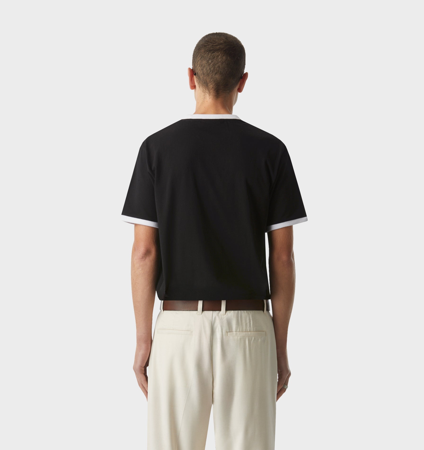 Jeremy Ringer Slim Tee - Black/White