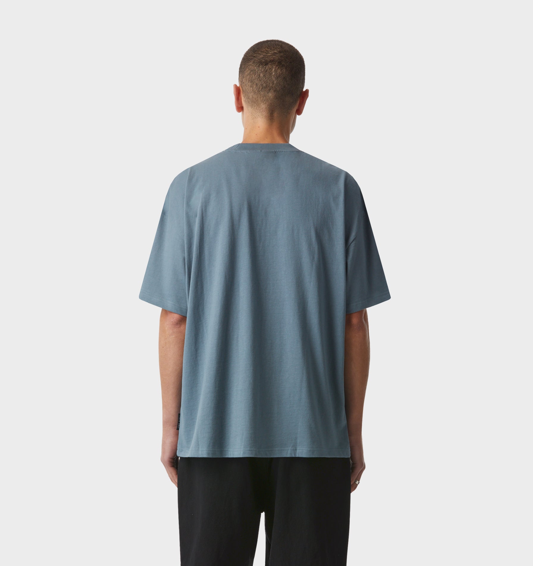 Box Tee 2.0 - Fog Blue