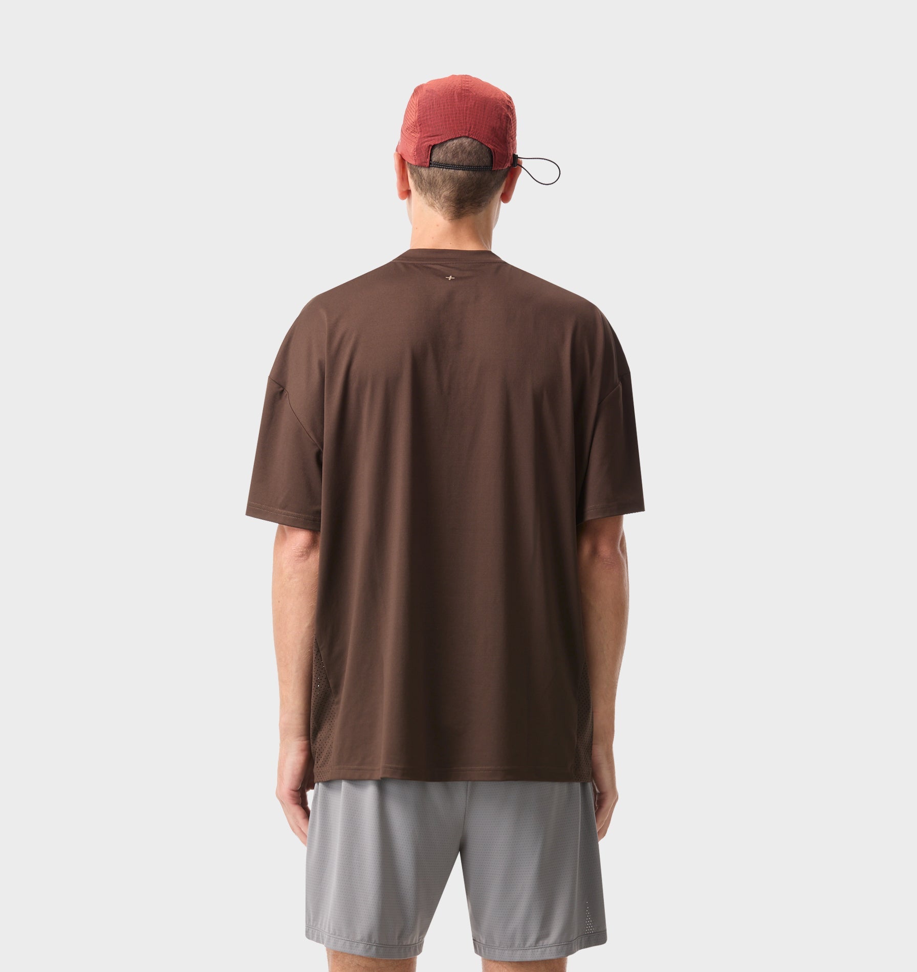 Liquified Active Box Tee - Espresso