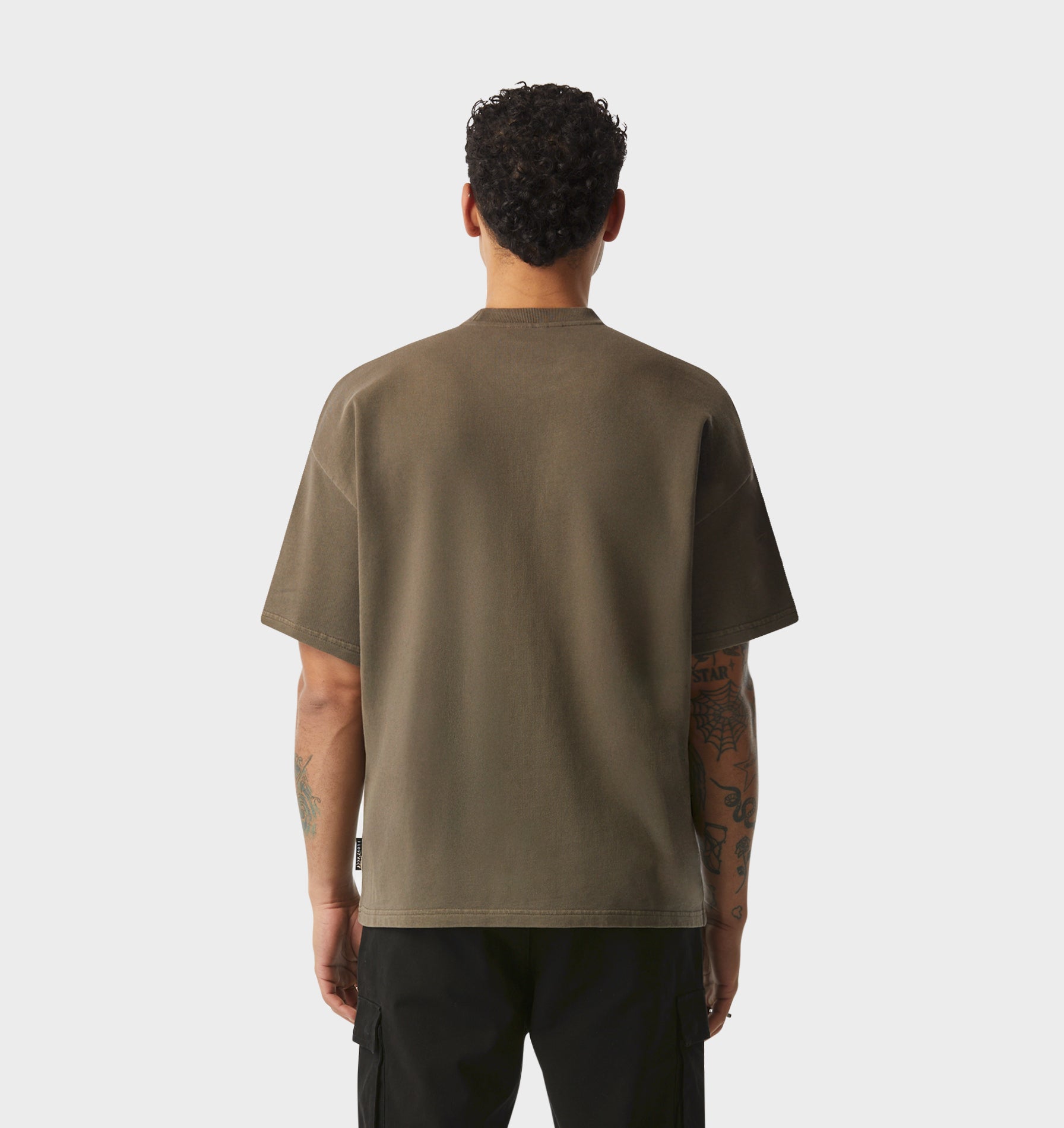 Heavy Box Tee 2.0 - Washed Mushroom
