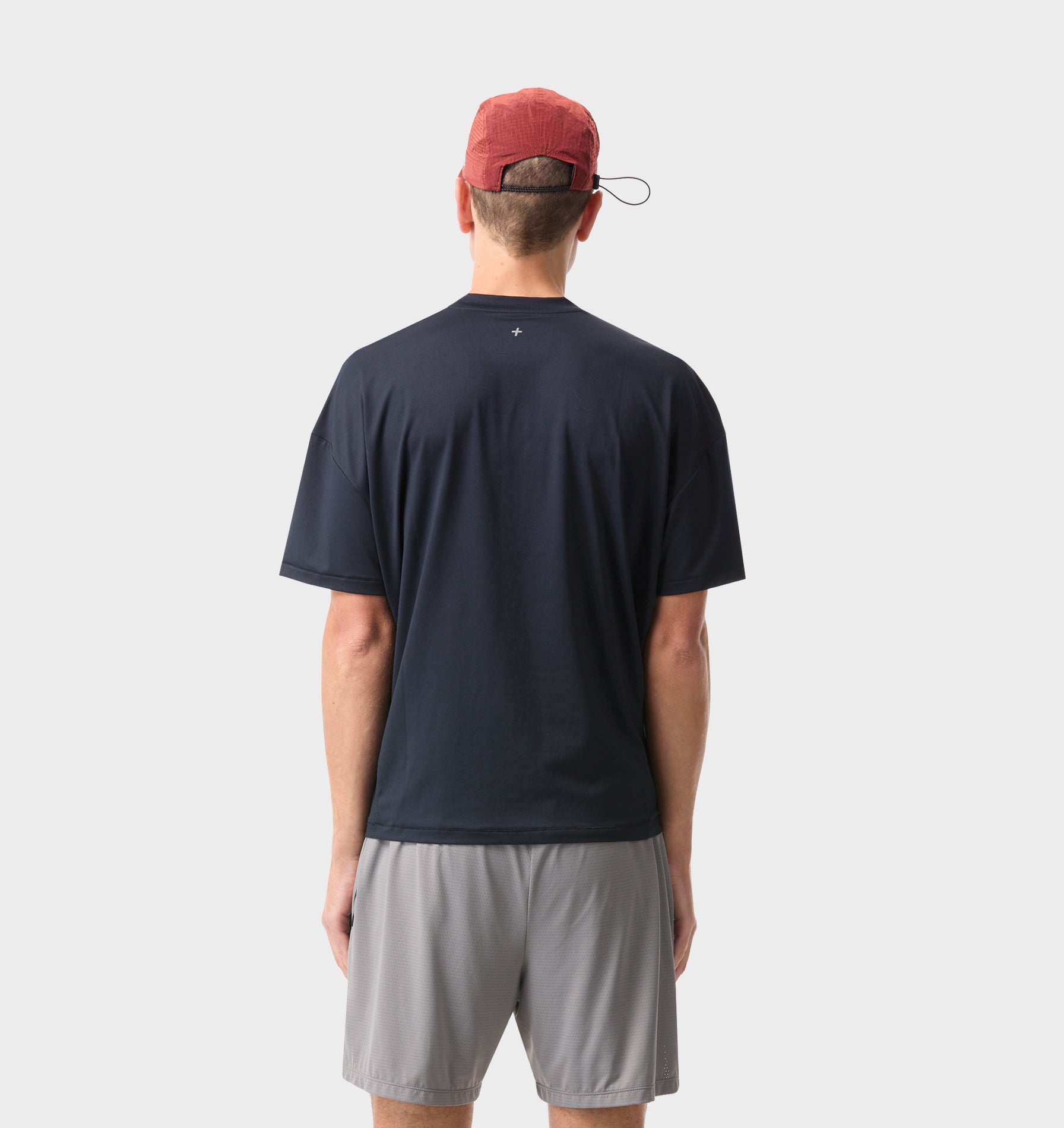 Active Crop Tee - Midnight Navy