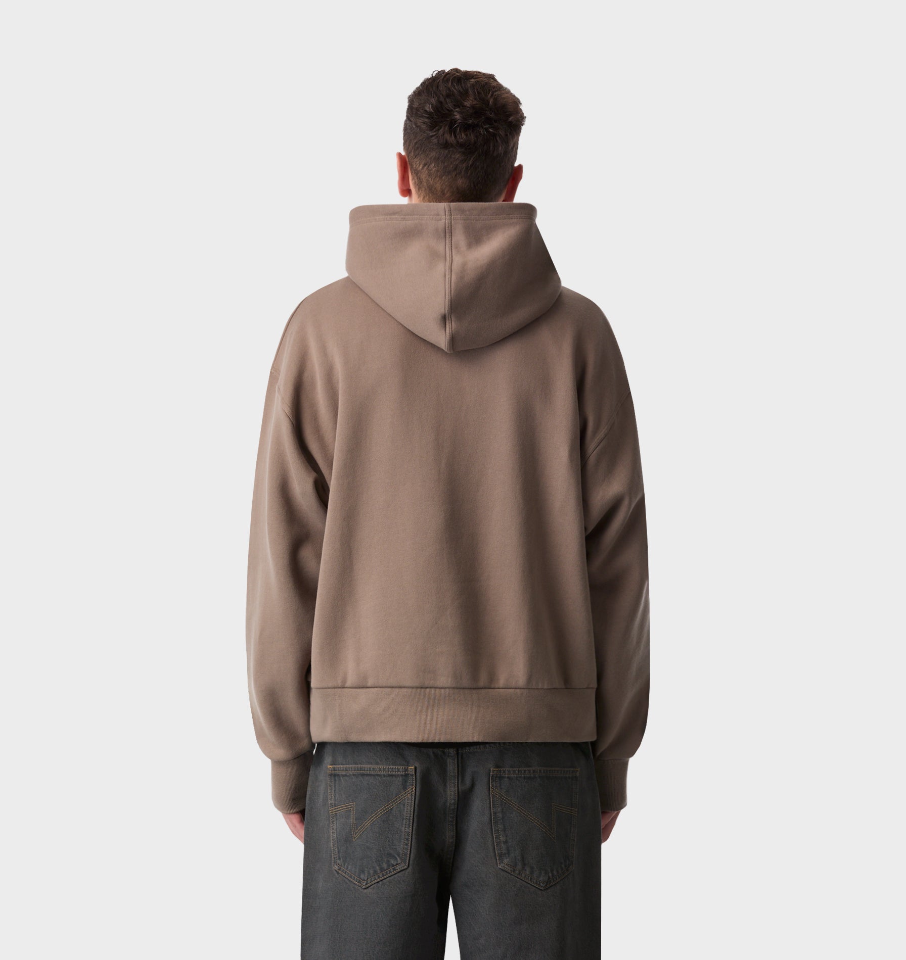 Crop Box Hood - Mushroom