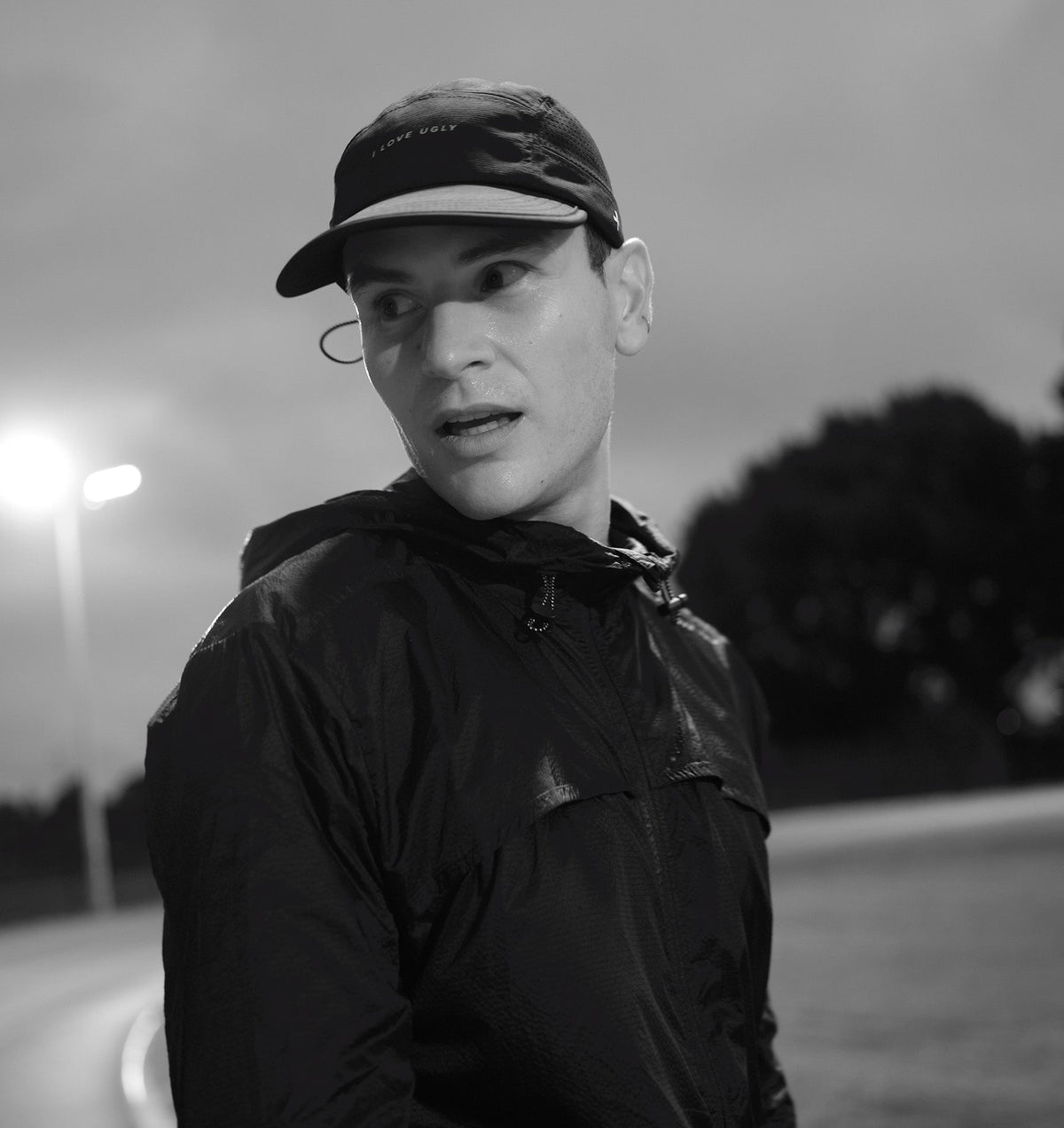 Active 5 Panel Cap - Black