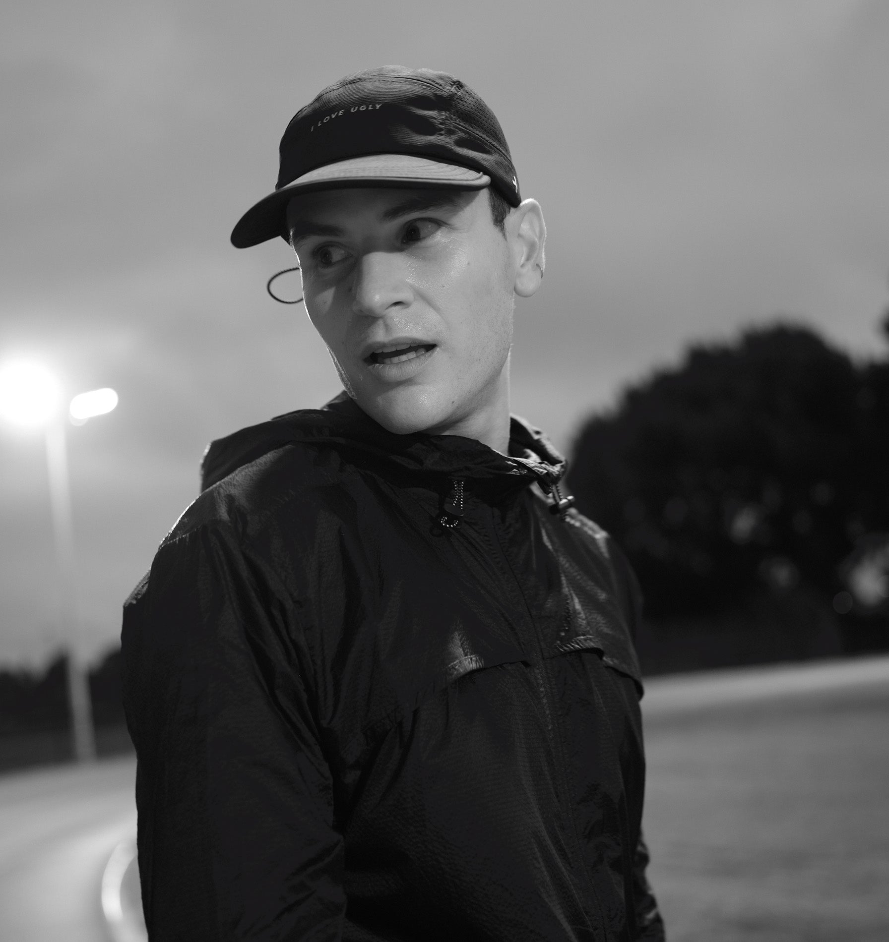 Active 5 Panel Cap - Black